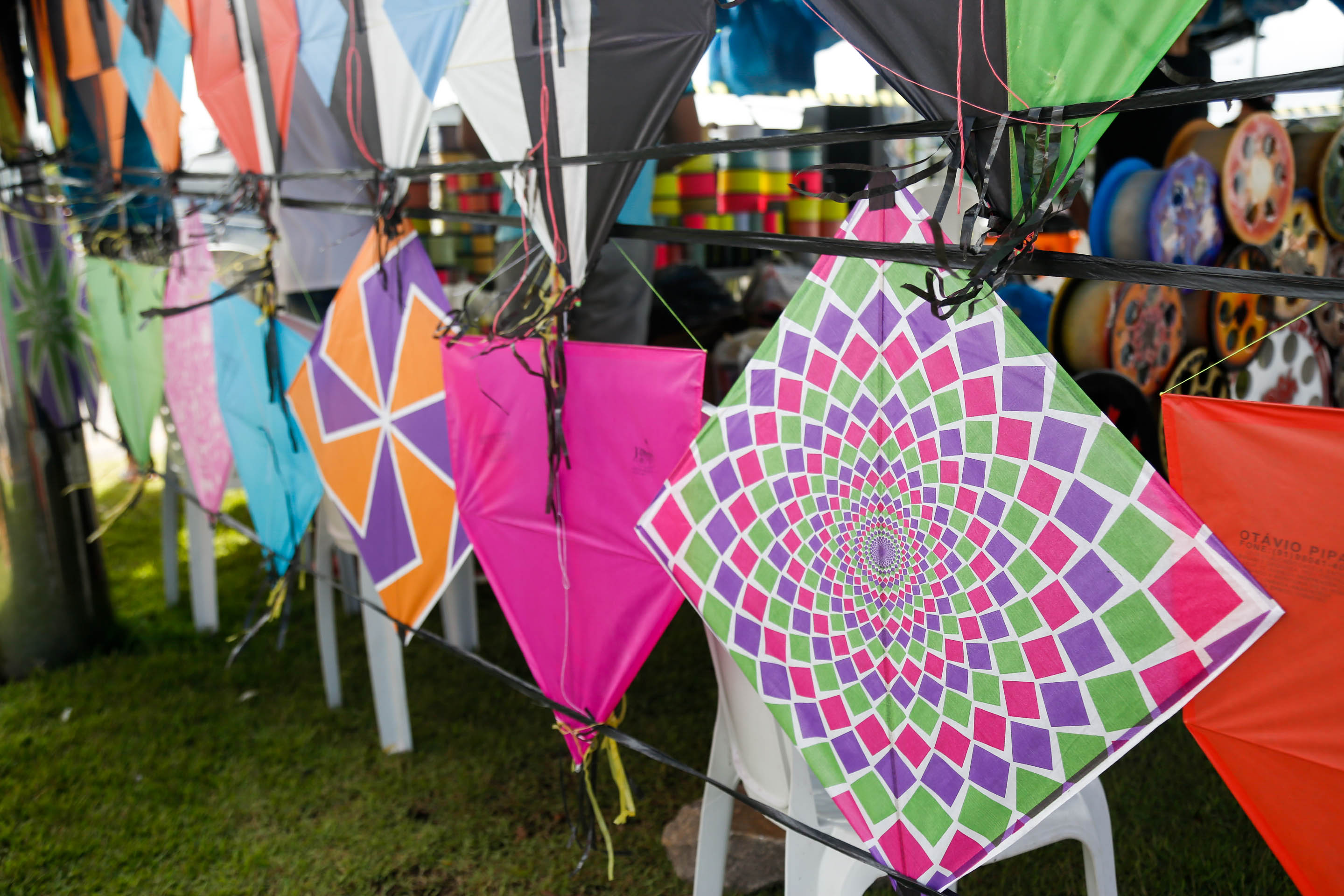 Festival Nacional reúne apaixonados por pipas, em Belém 