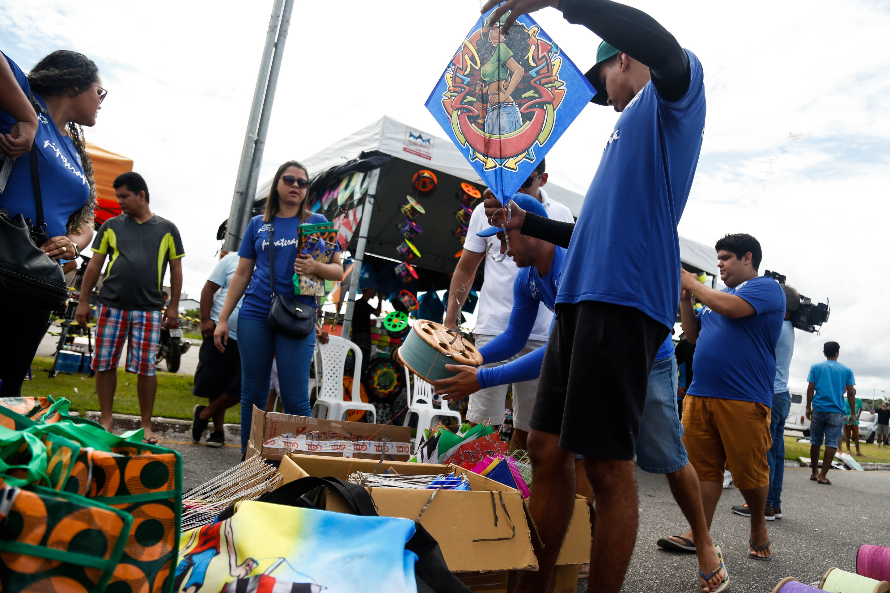 Festival Nacional reúne apaixonados por pipas, em Belém 