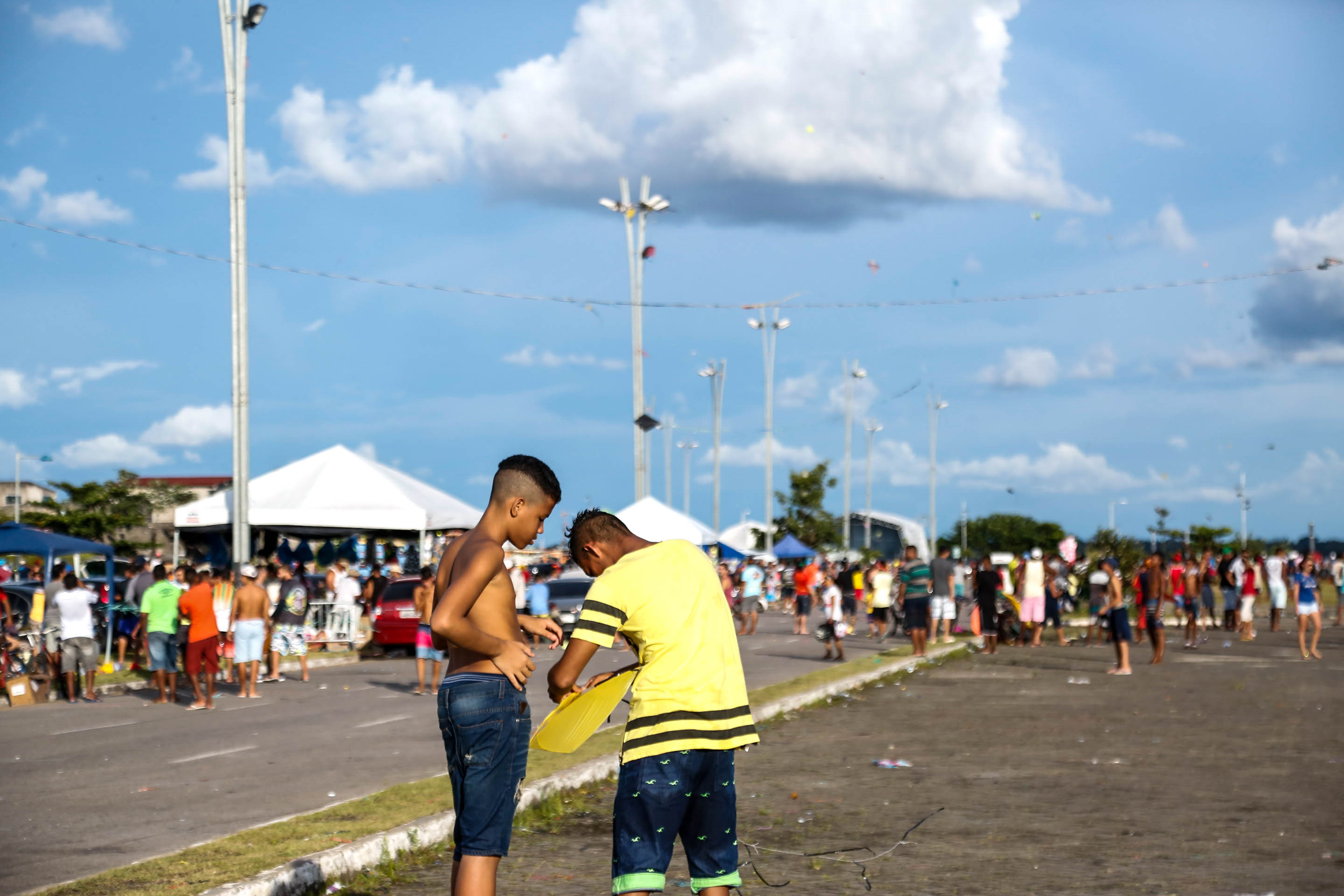 Amantes de pipas aproveitam último dia de festival nacional