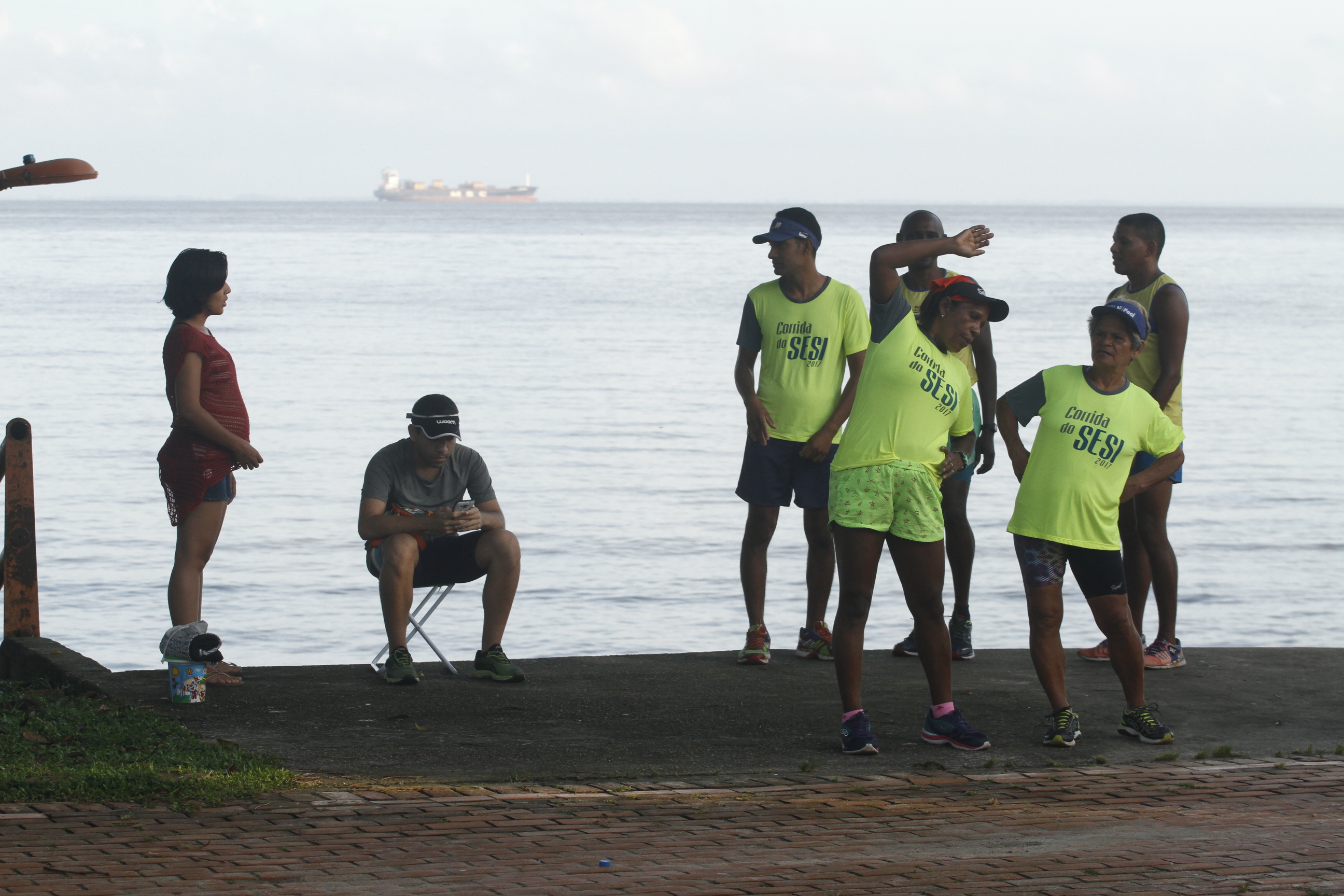 1ª Corrida Solidária da Guarda Municipal agita a orla do Chapéu Virado