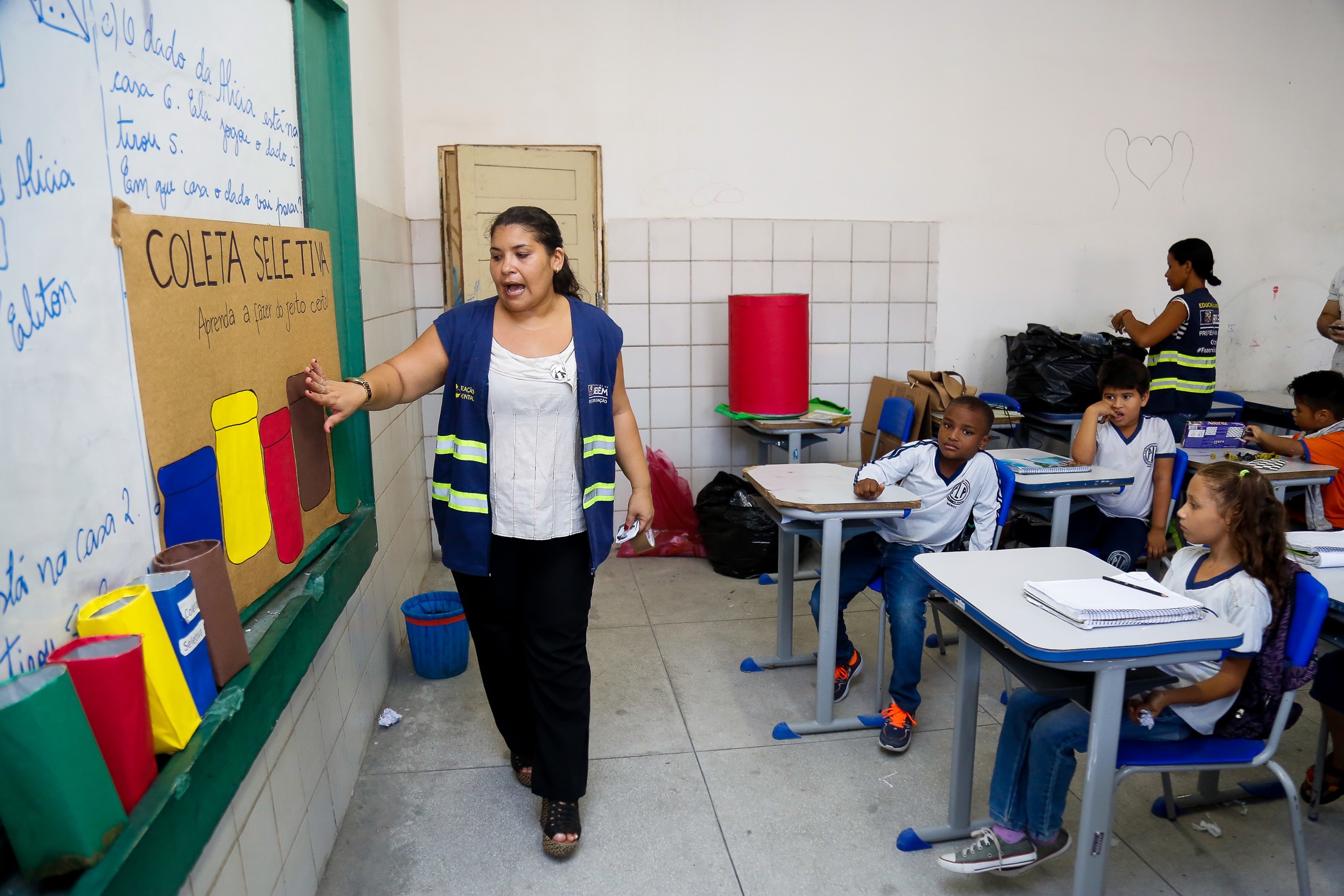 Projeto de educação ambiental mobiliza estudantes no bairro do Guamá