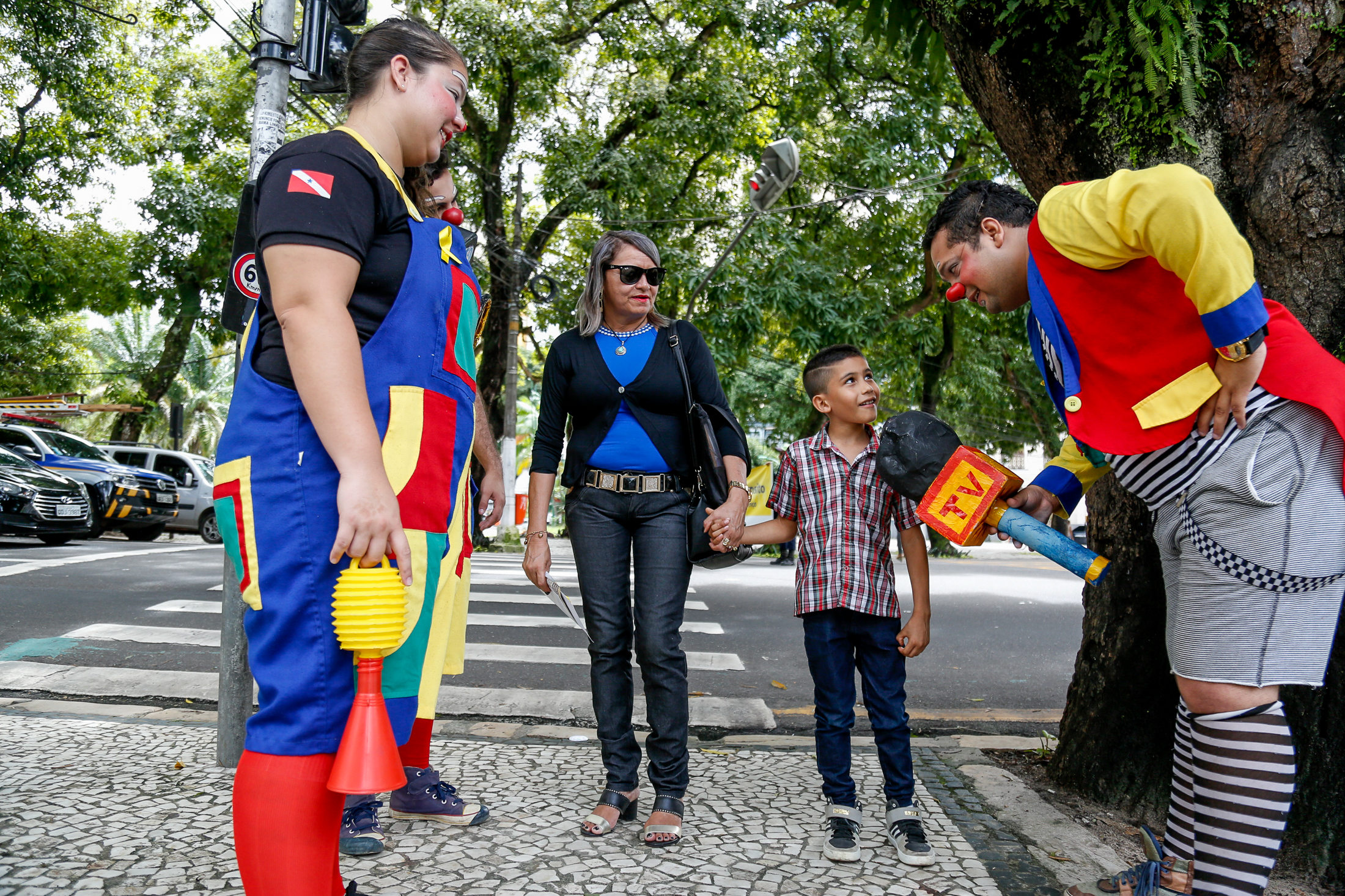Blitz educativa alerta para os cuidados especiais com crianças no trânsito