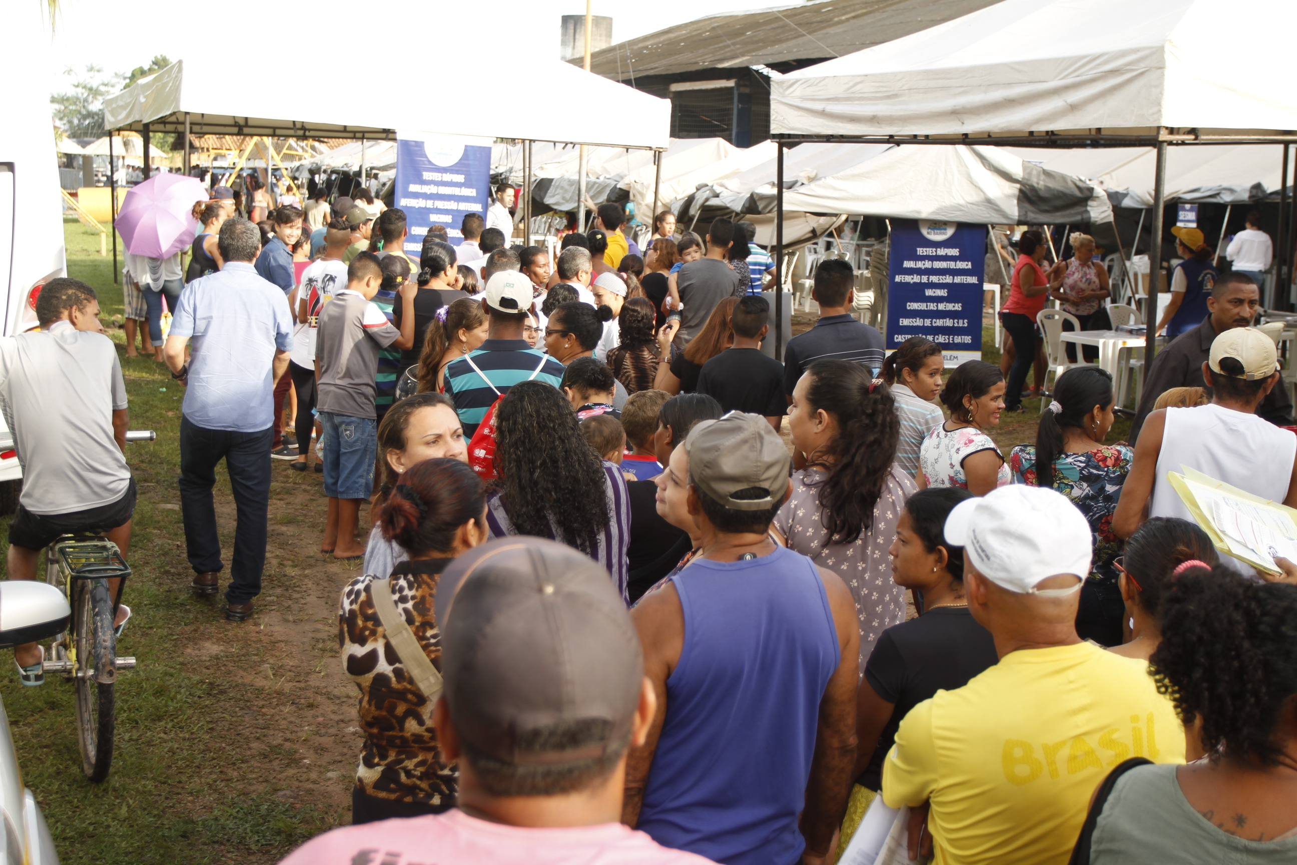 Gestão municipal leva serviços e atende demandas de  moradores do Tapanã