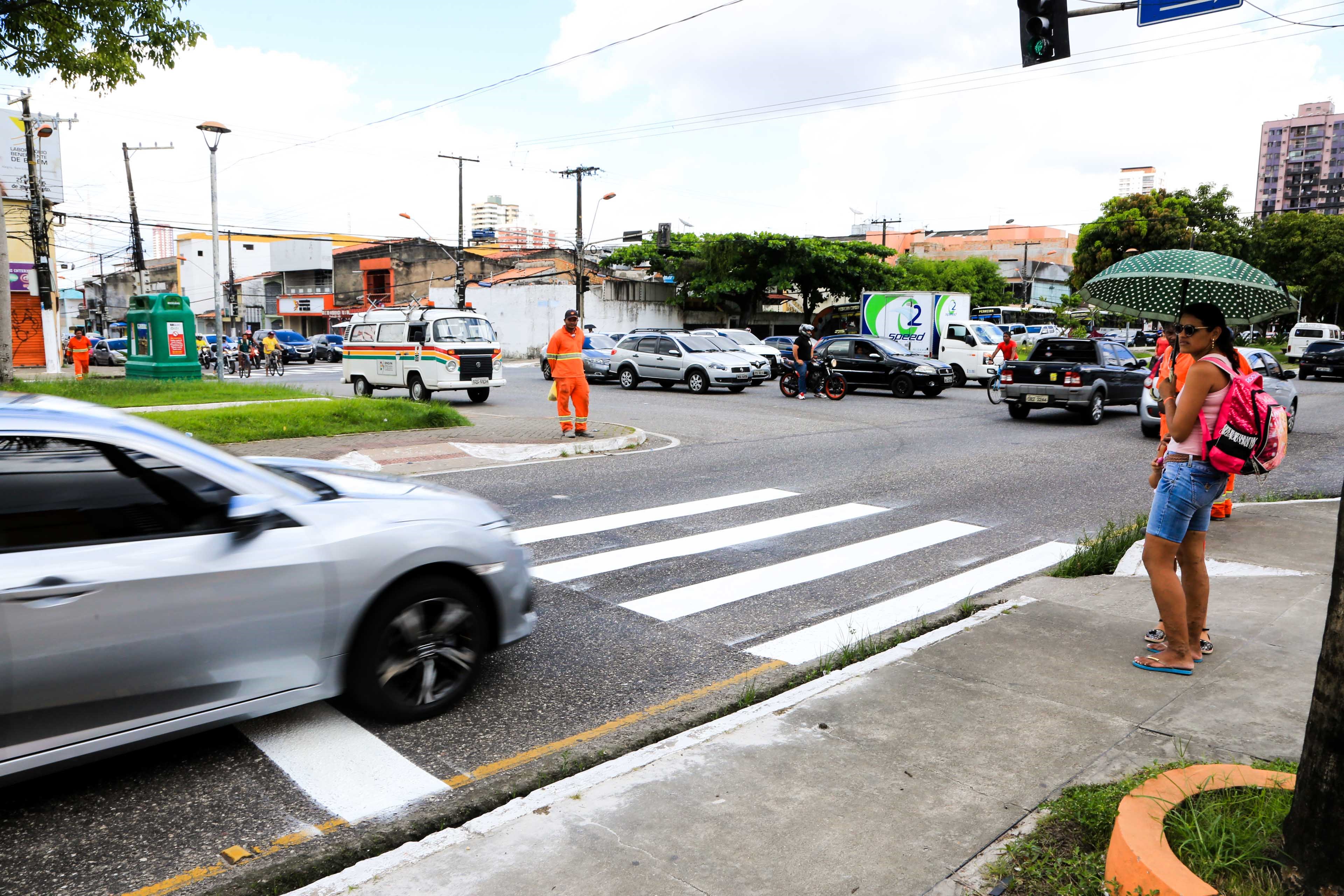  Avenida Marquês de Herval recebe melhorias na sinalização