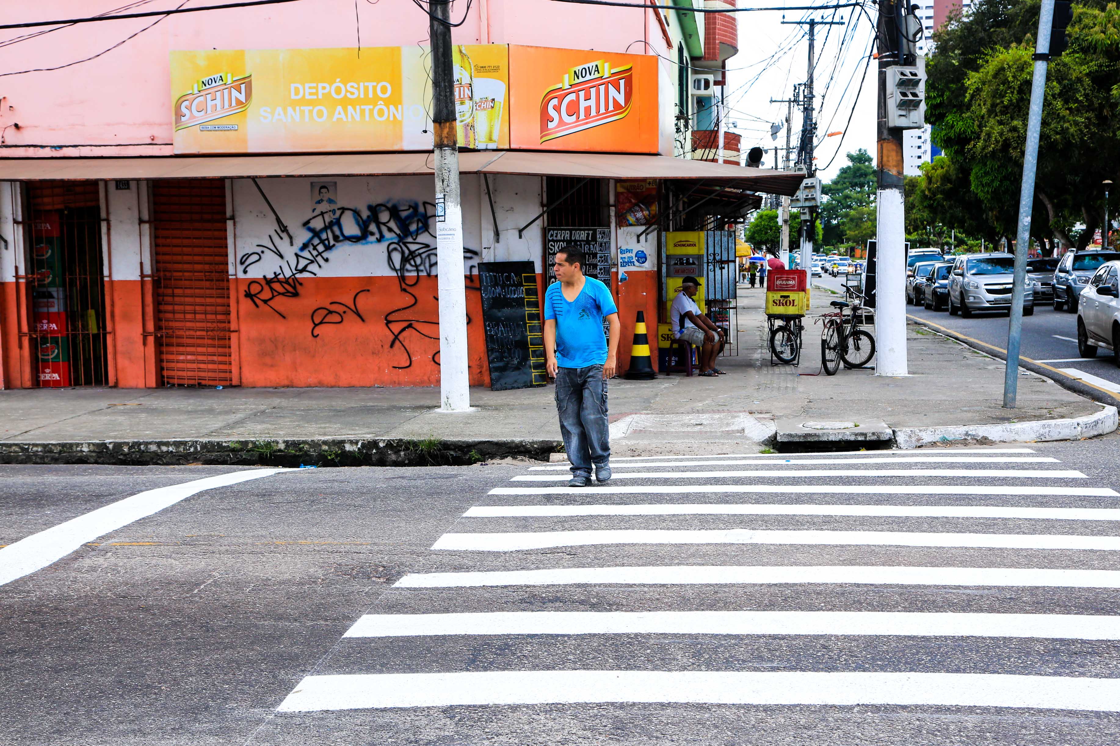  Avenida Marquês de Herval recebe melhorias na sinalização