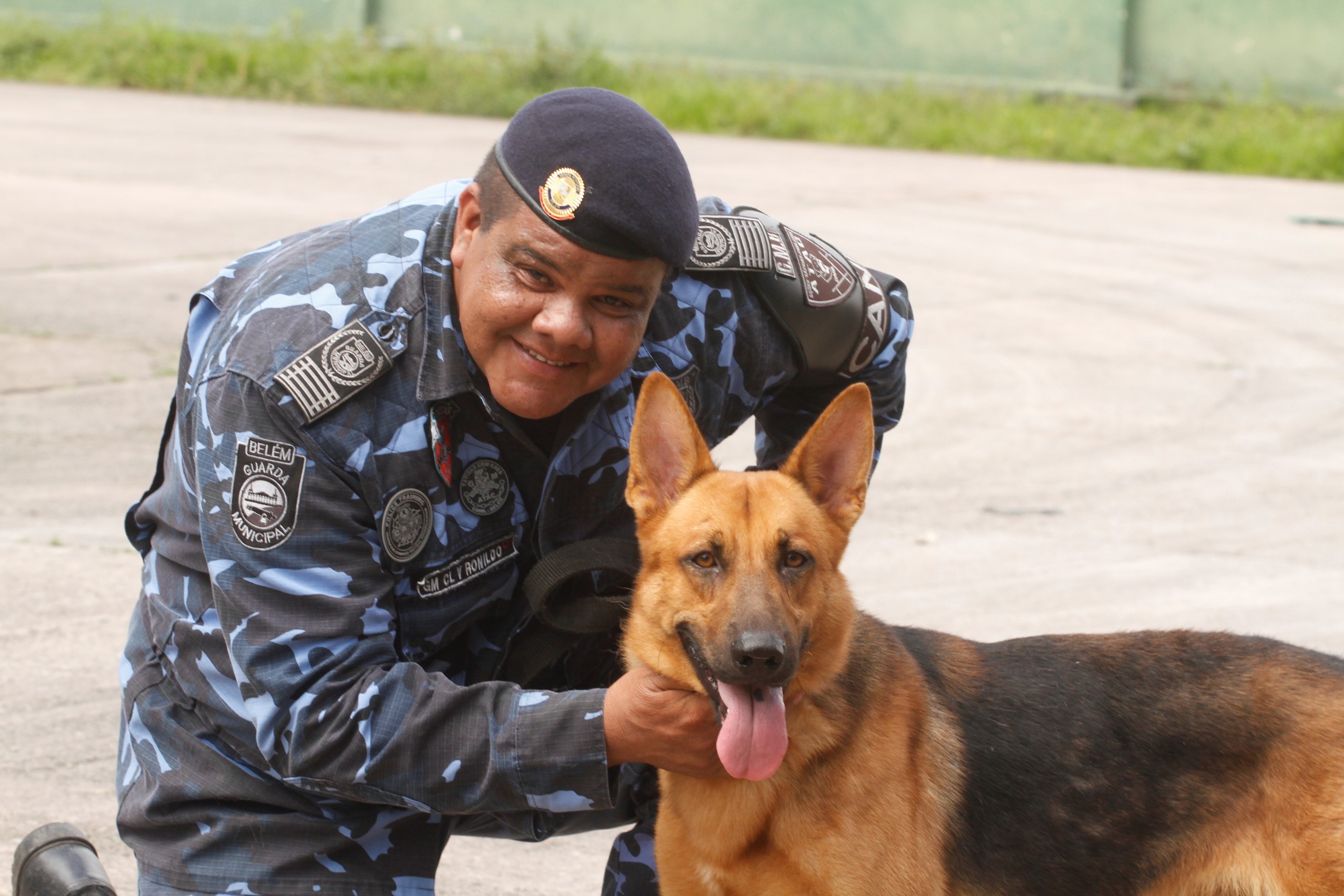 Trabalho da Guarda Municipal com cães é referência no combate ao tráfico de drogas