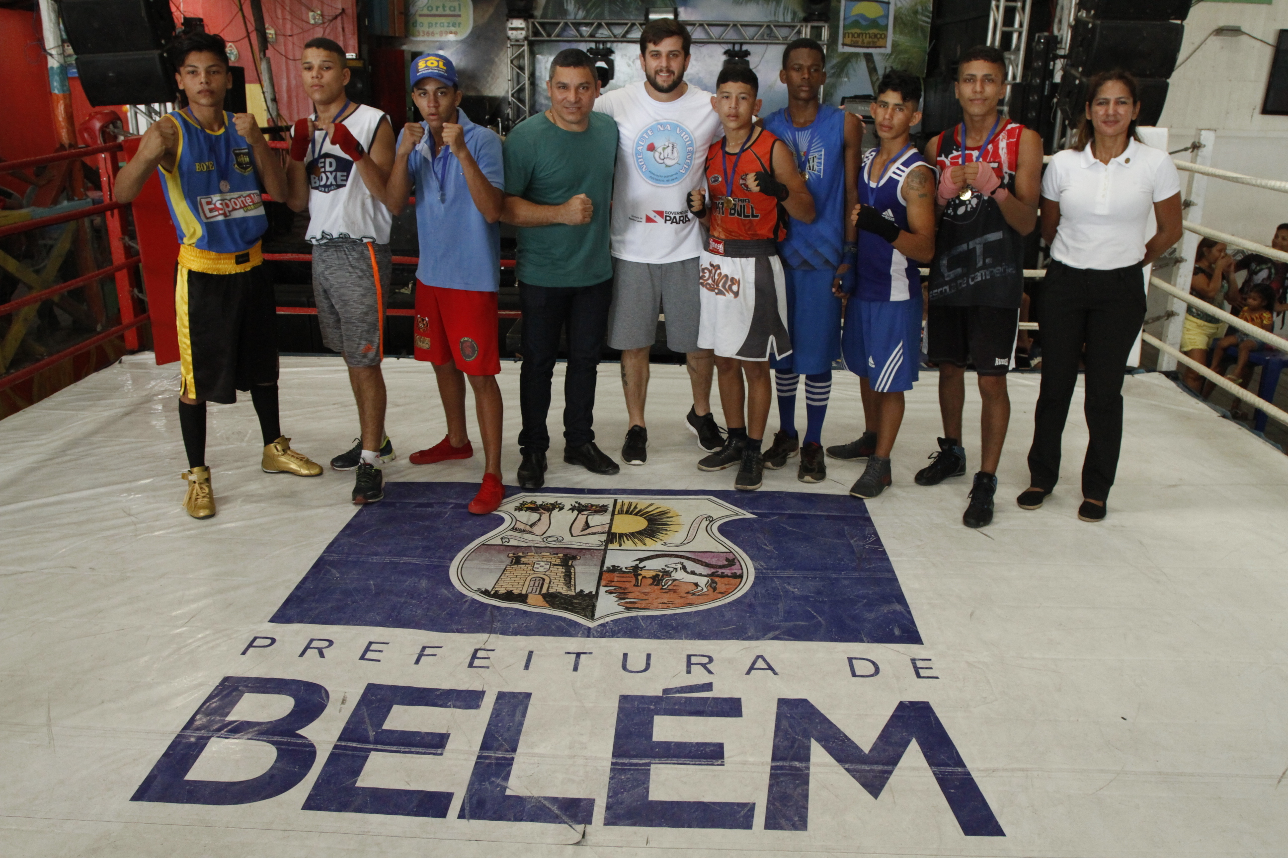 Projeto “Nocaute na Violência” incentiva a prática de esporte