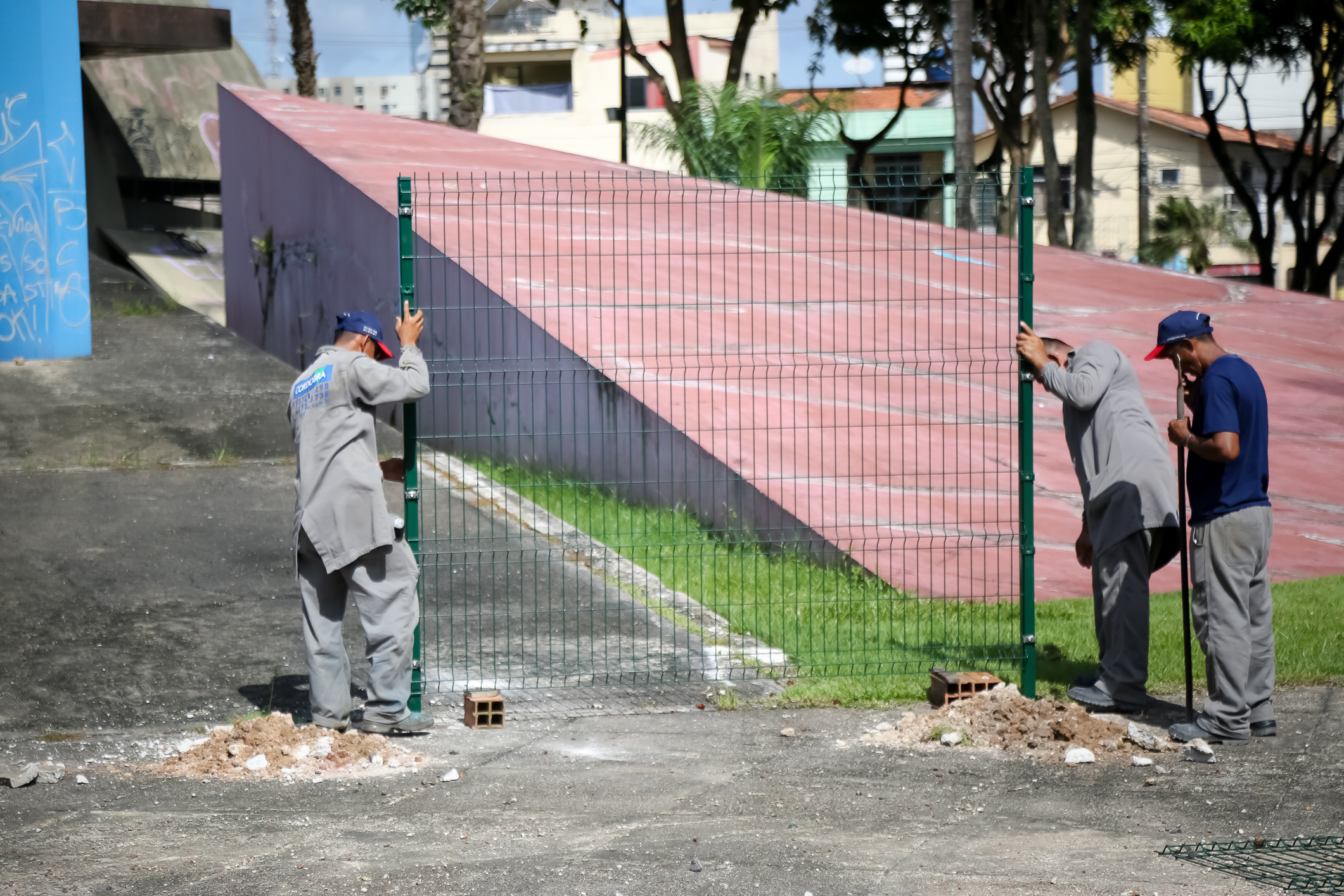 Praça da Leitura passa por revitalização após o fim das obras na Estação São Brás