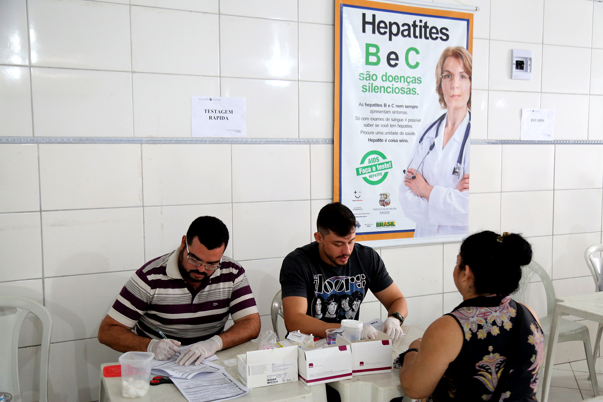 Ação aproxima moradores do Jurunas de serviços de saúde