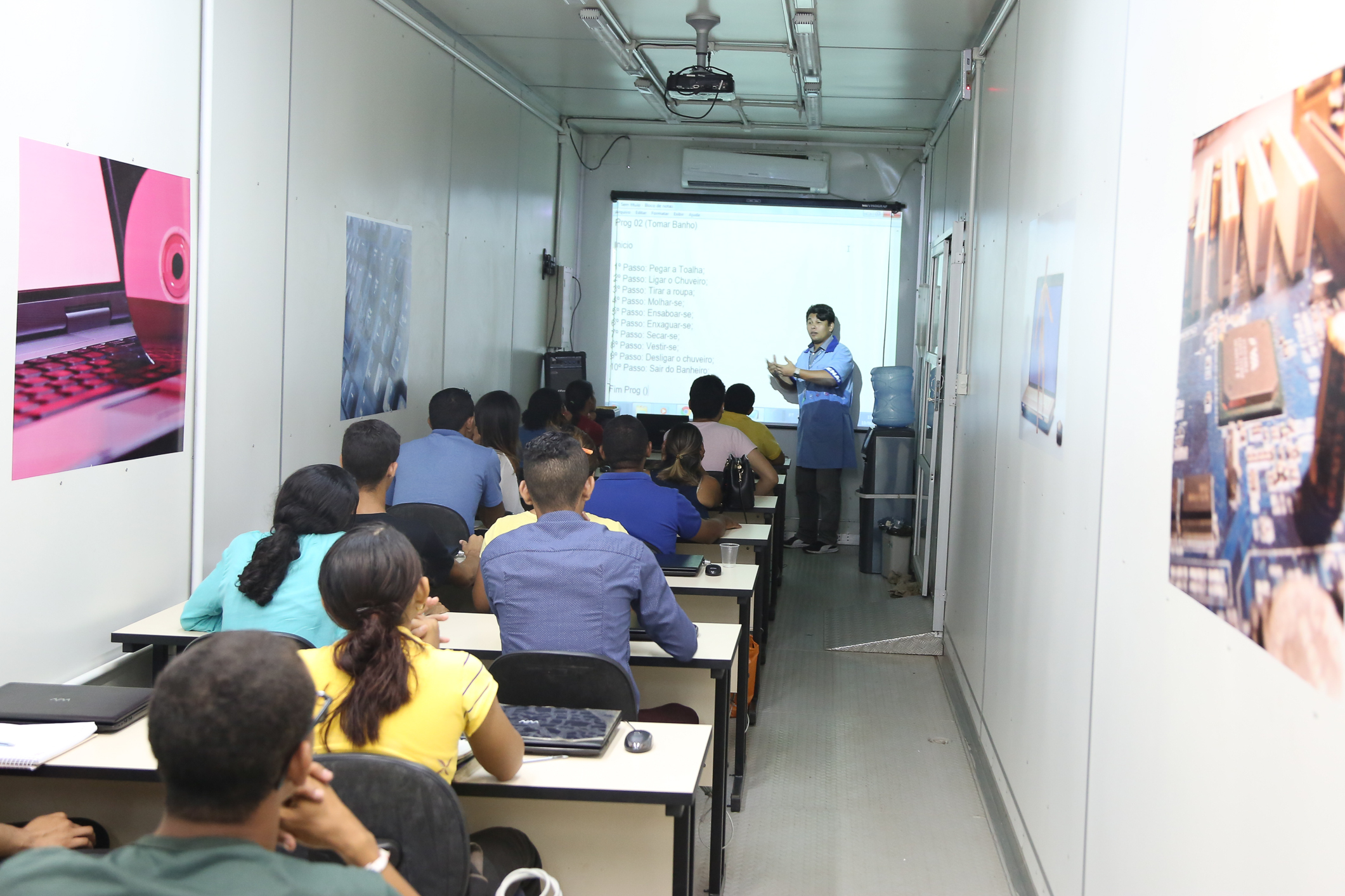 Sejel promove curso de informática de graça para jovens do bairro do Castanheira