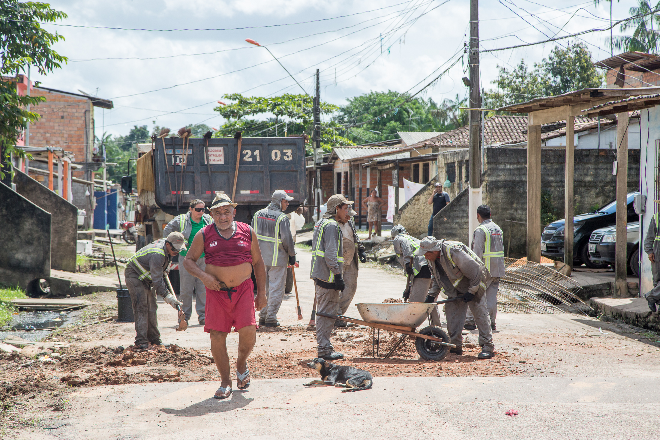Prefeitura atende comunidade e realiza obras solicitadas por moradores do Tapanã
