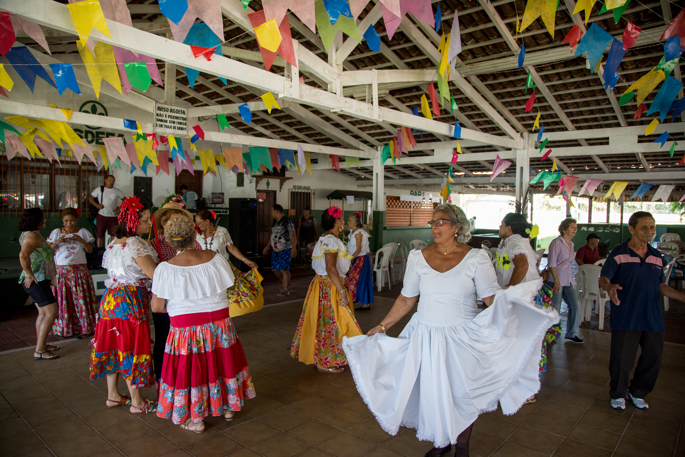 Programação junina mobiliza idosos atendidos pela rede municipal de saúde