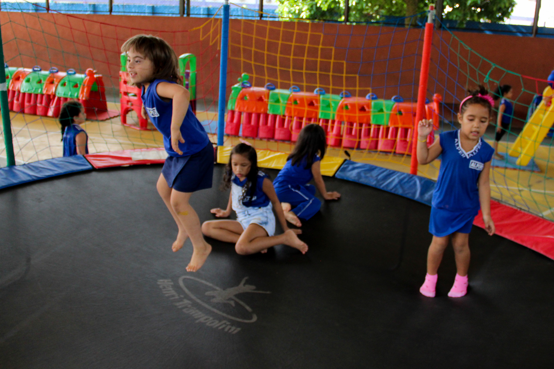 Estudantes participam de programa de prevenção da obesidade infantil