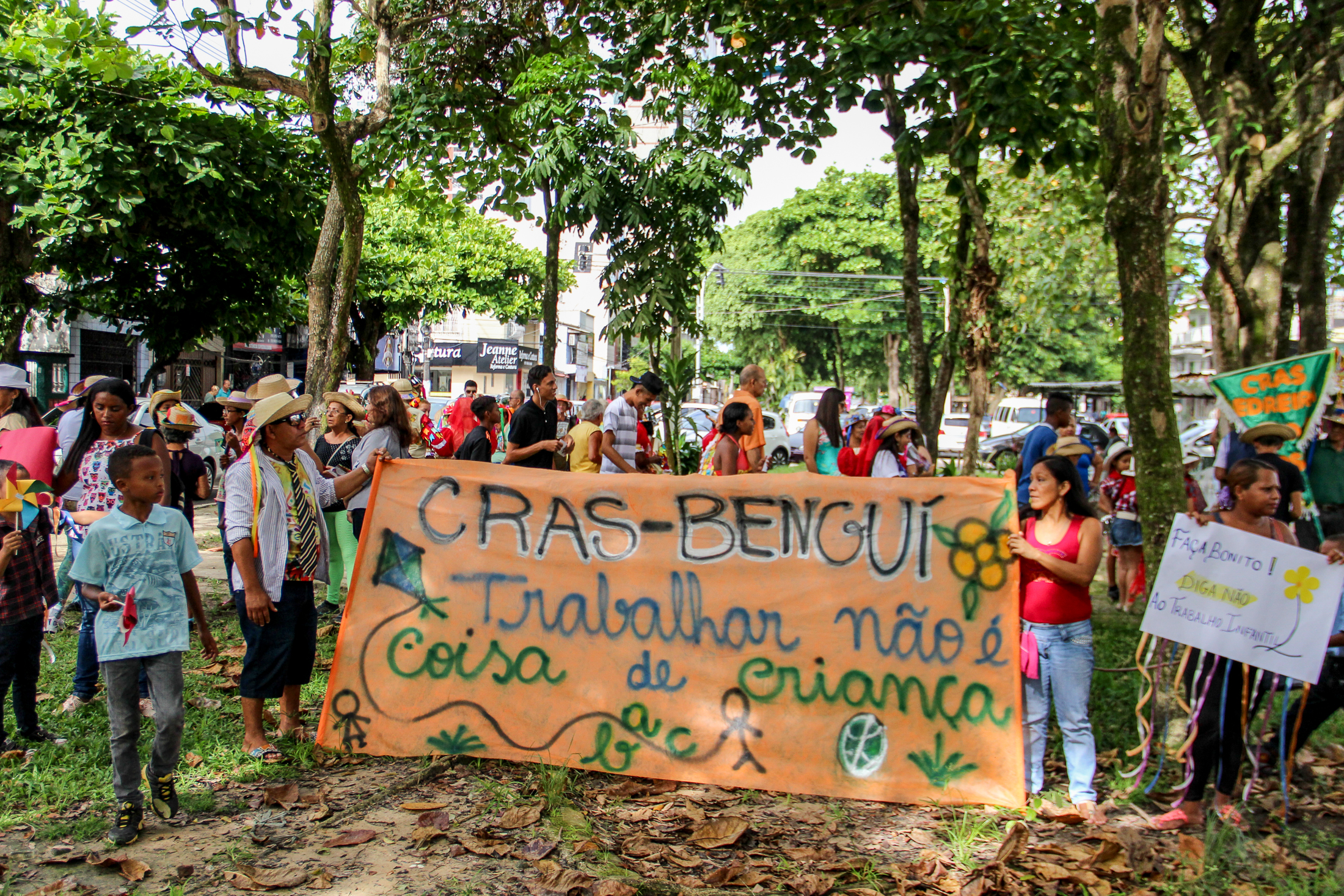 Arrastão Junino mobiliza população contra a exploração do trabalho infantil