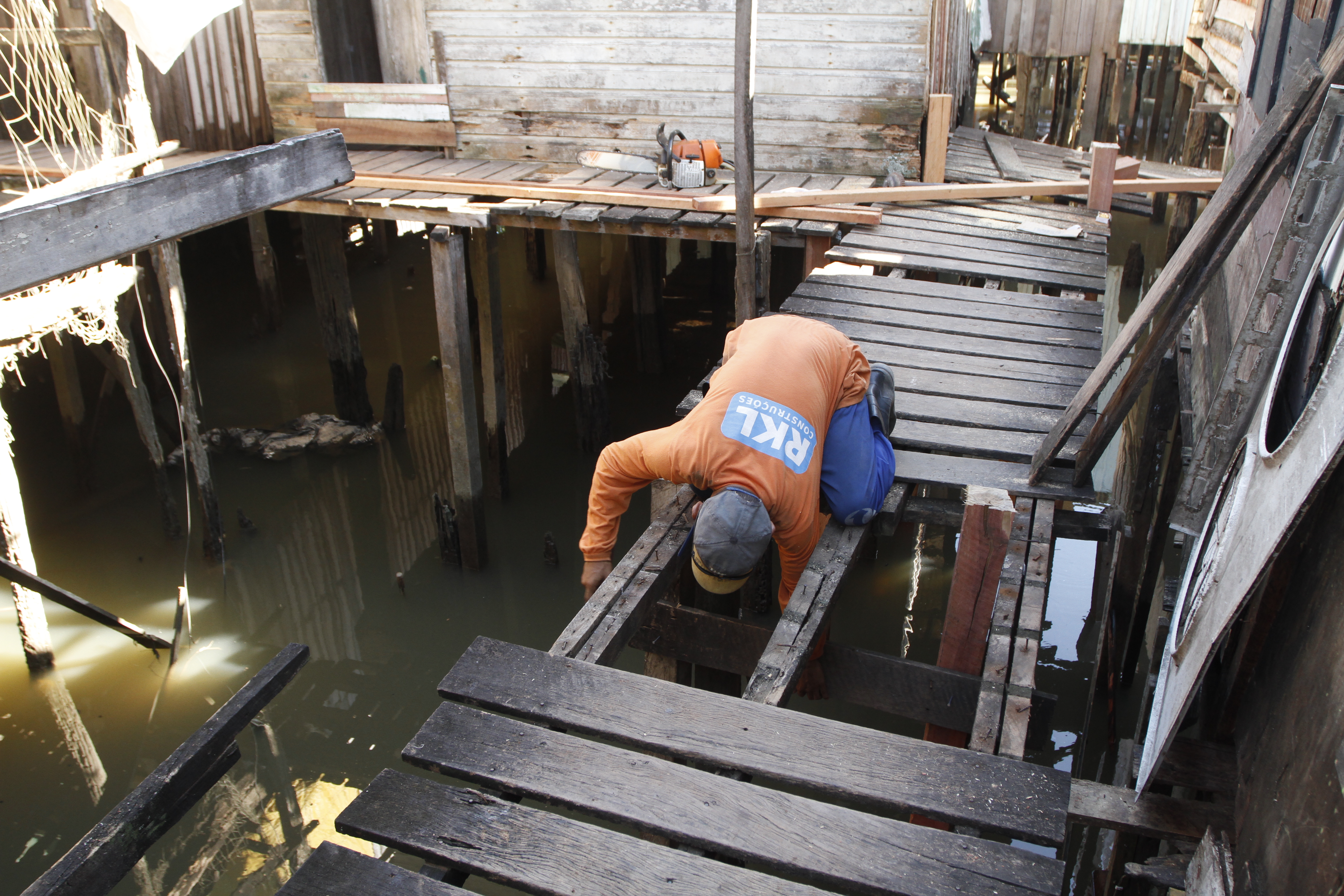 Obras de recuperação de pontes e estivas beneficiam mais de cinco mil pessoas