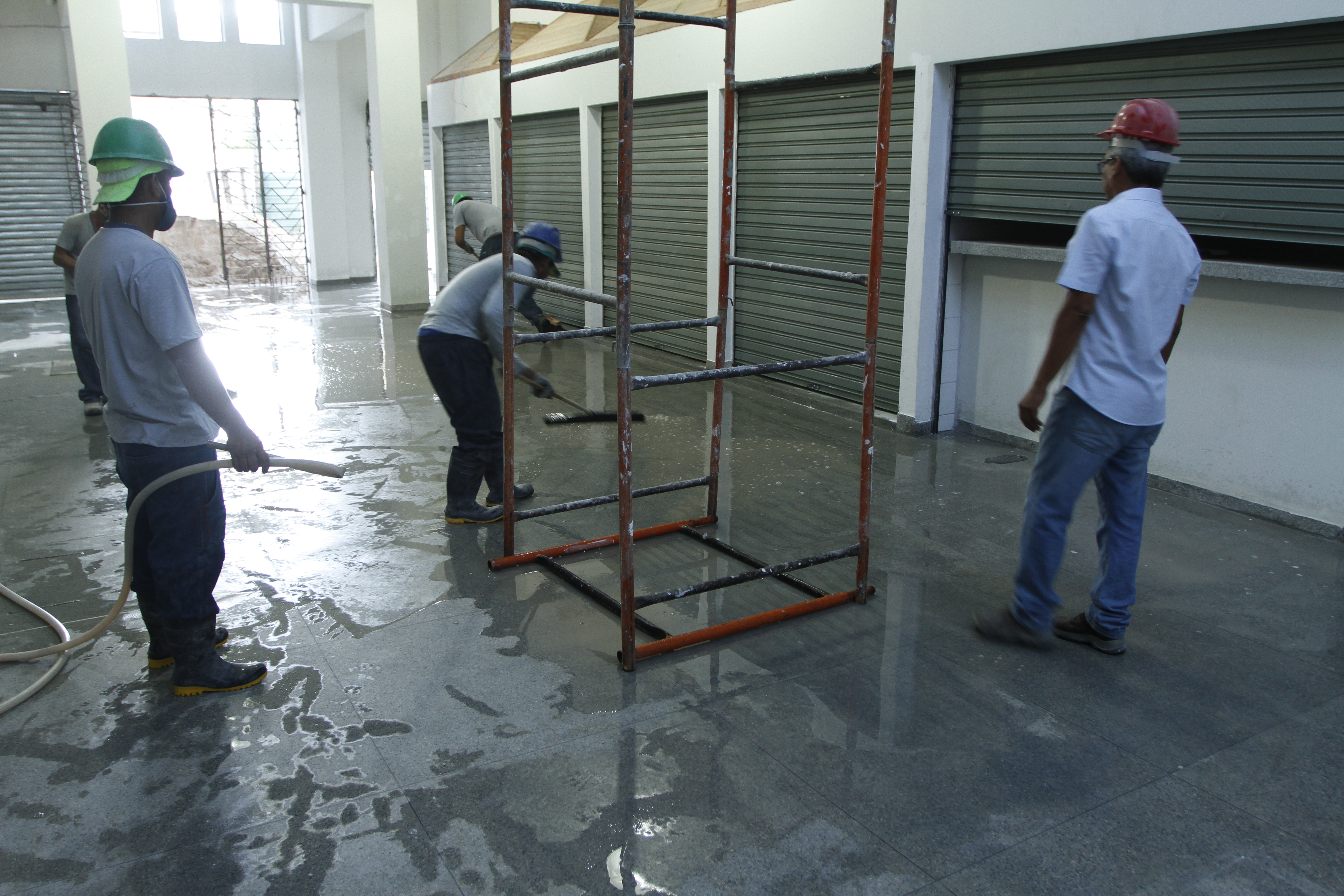 Novo Mercado de Santa Luzia entra na reta final das obras