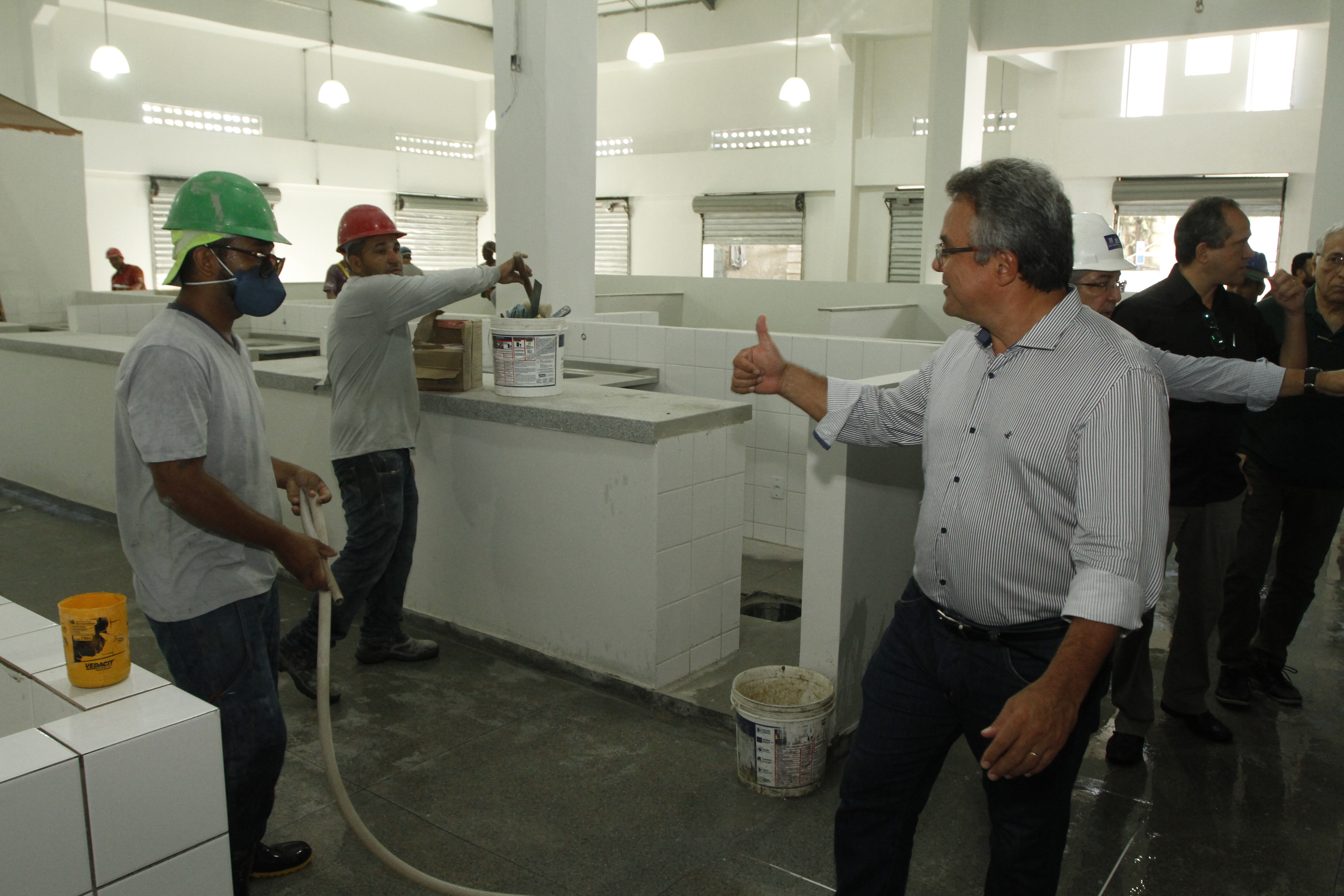 Novo Mercado de Santa Luzia entra na reta final das obras