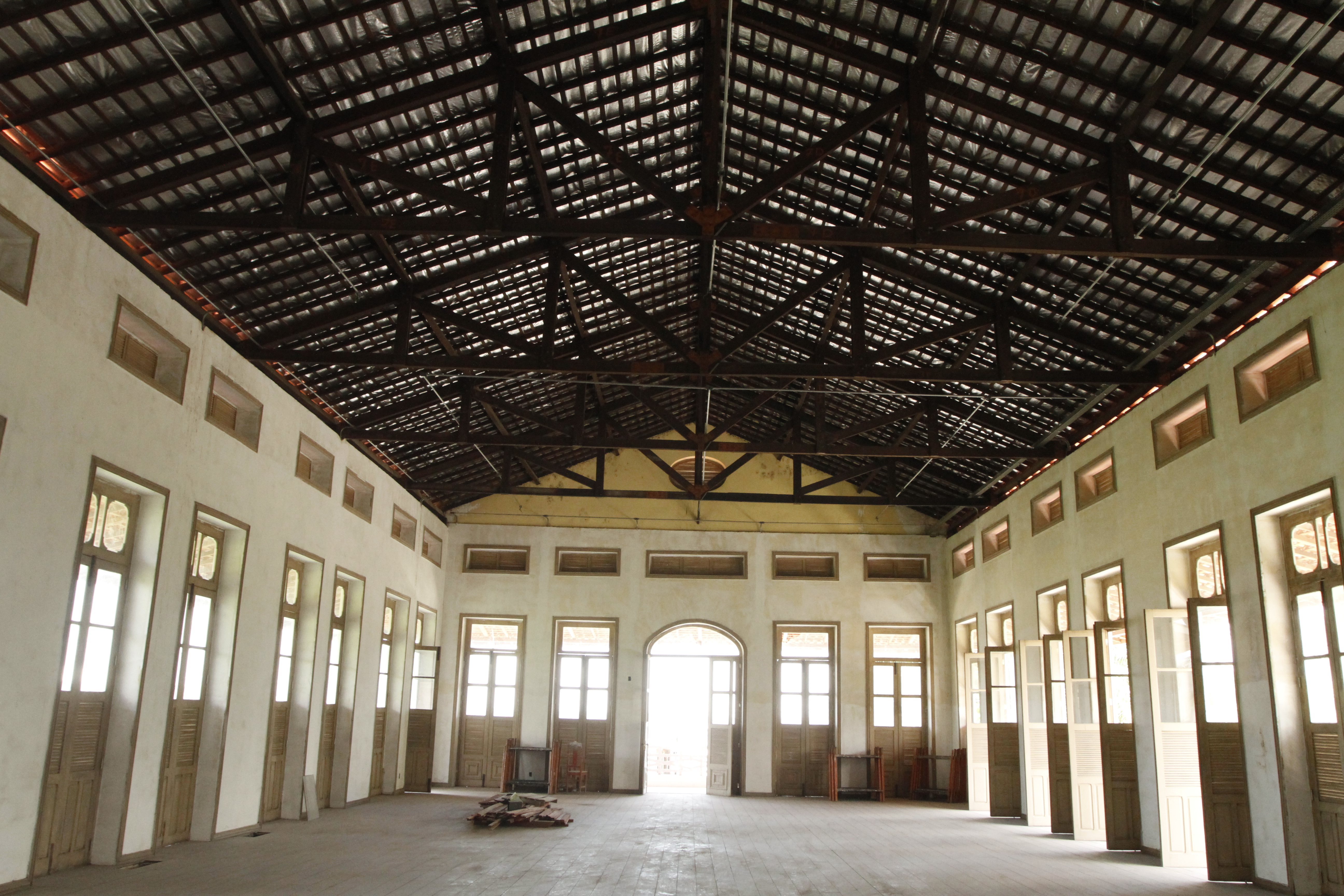 Obras no Chalé Tavares Cardoso avançam e patrimônio deve ser entregue em outubro 