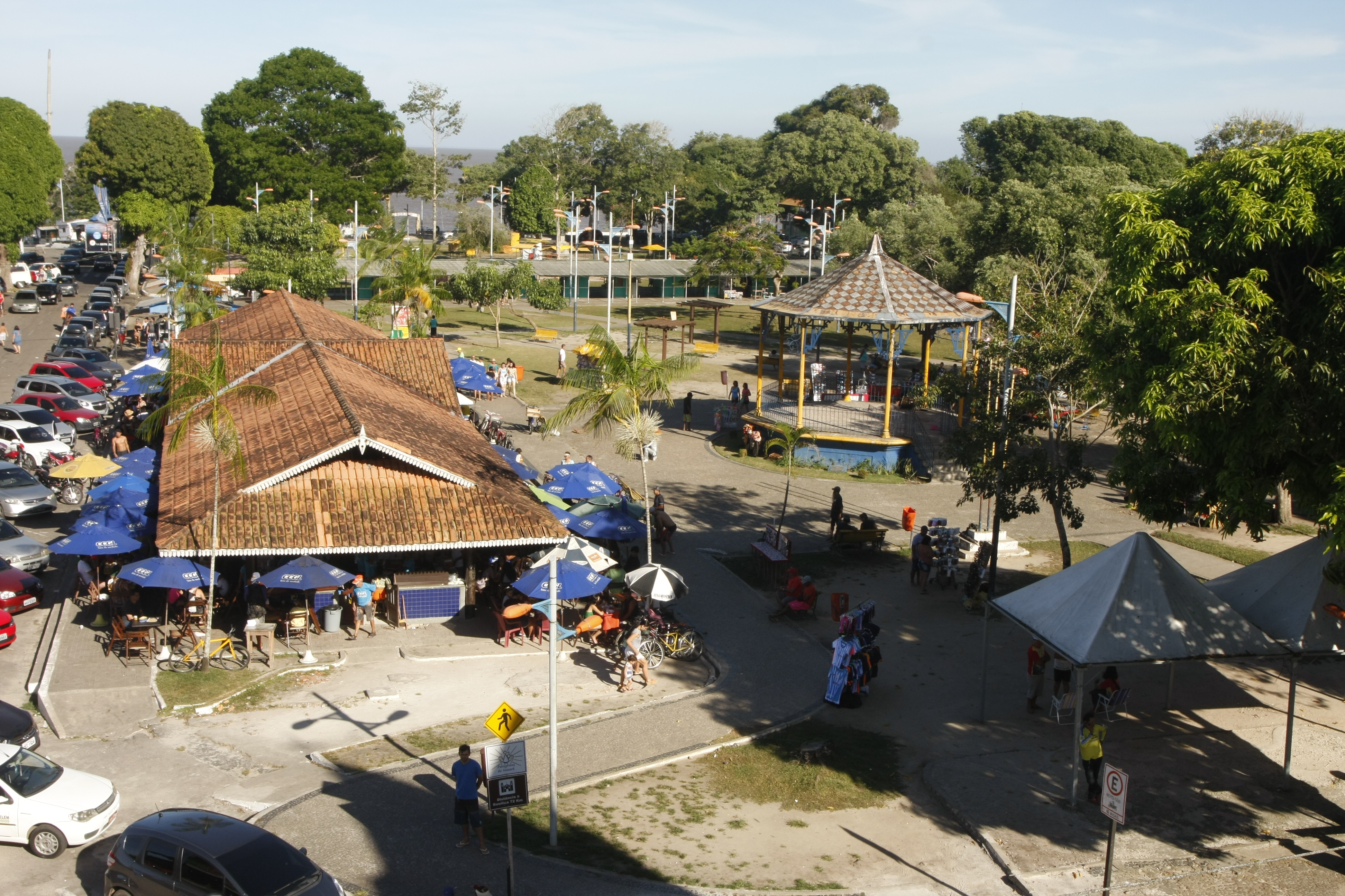 Programação da PMB em Mosqueiro agrada veranistas que lotam as praias da ilha