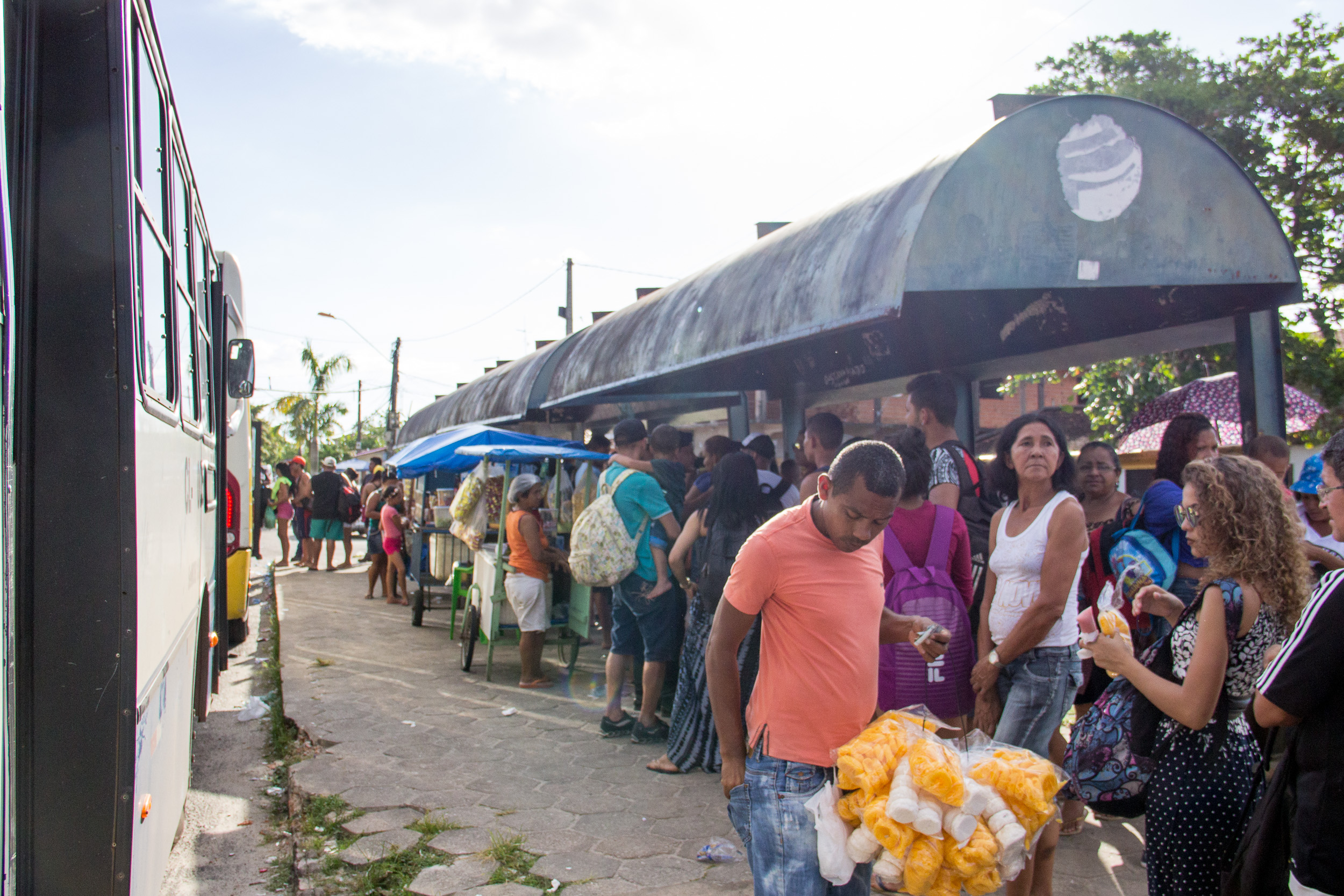 Famílias aproveitam último final de semana das férias escolares em Mosqueiro