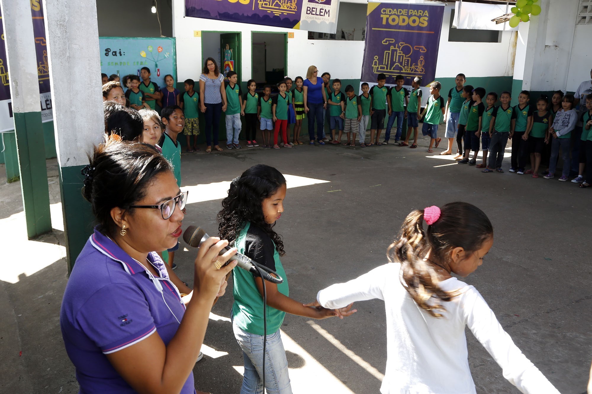 “Aliança Pela Paz” chega a escola do bairro do Tapanã