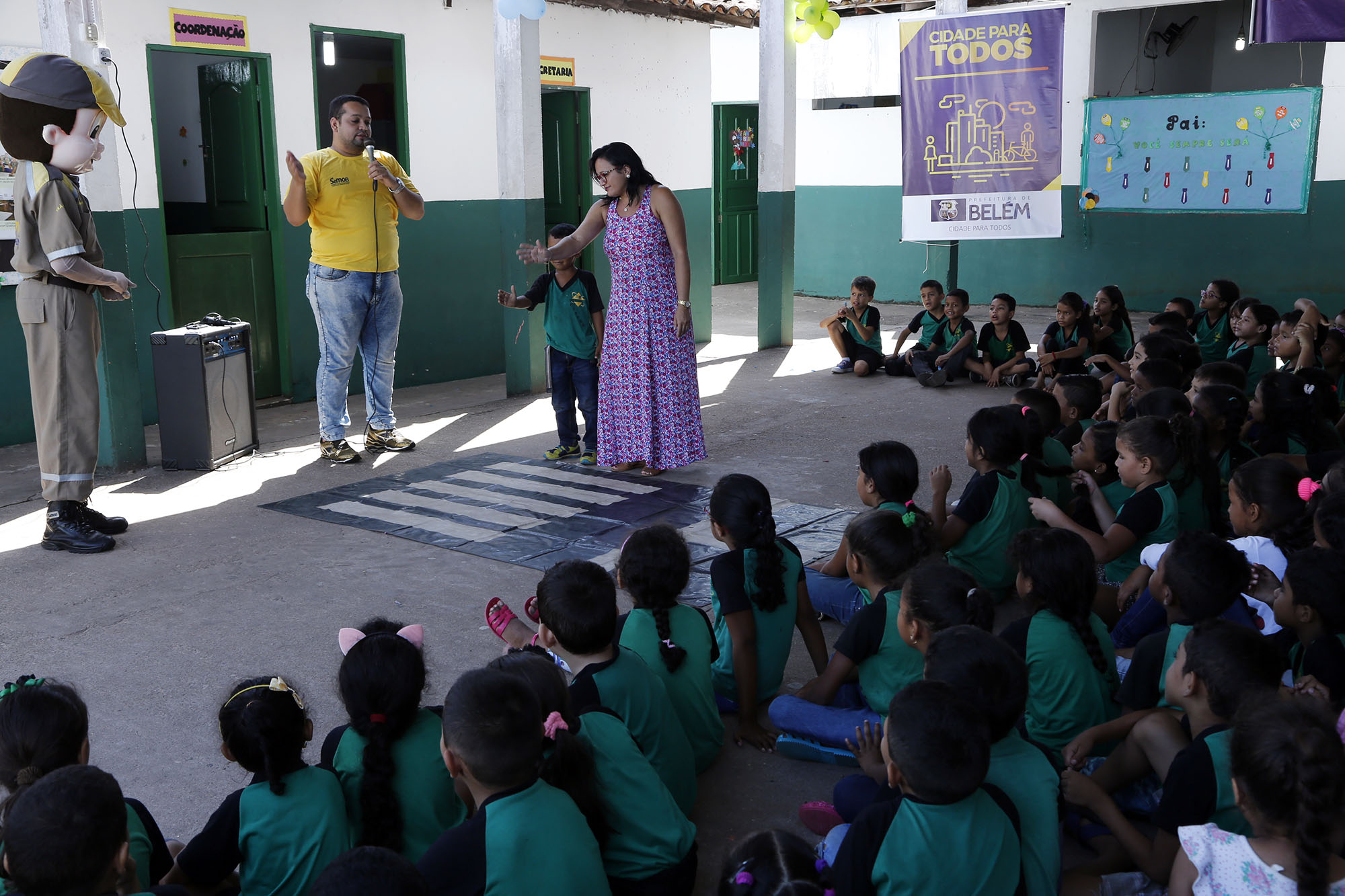“Aliança Pela Paz” chega a escola do bairro do Tapanã