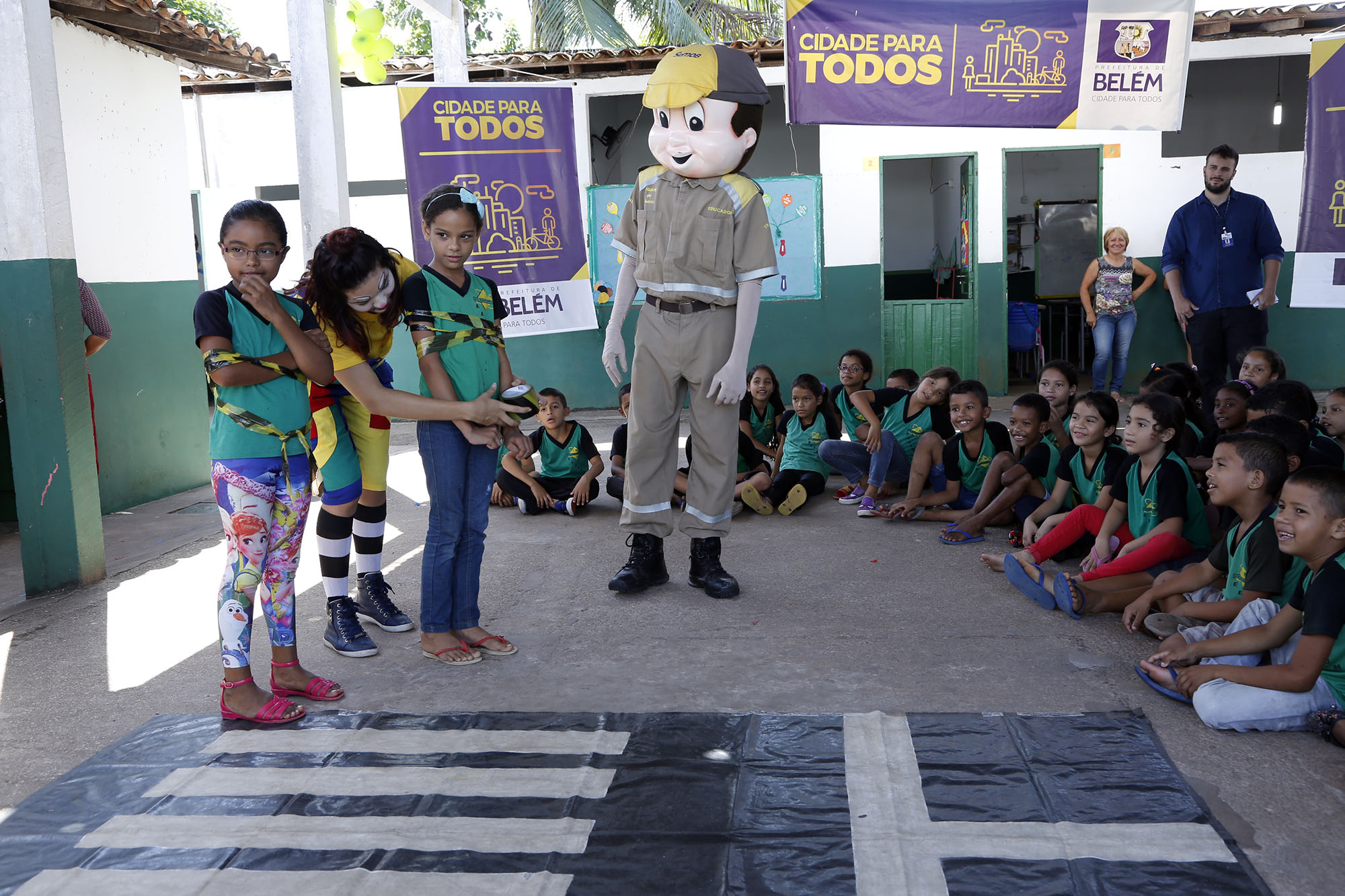 “Aliança Pela Paz” chega a escola do bairro do Tapanã