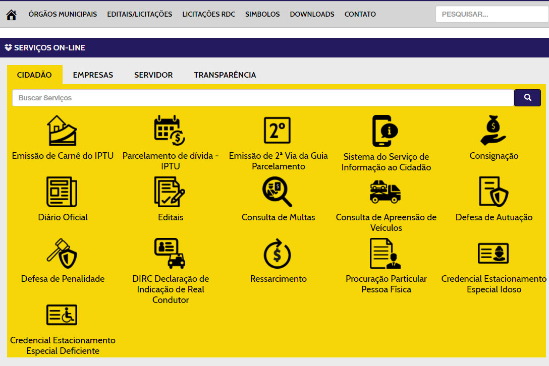 Reformulado, portal de notícias e serviços da Prefeitura concentrará informações