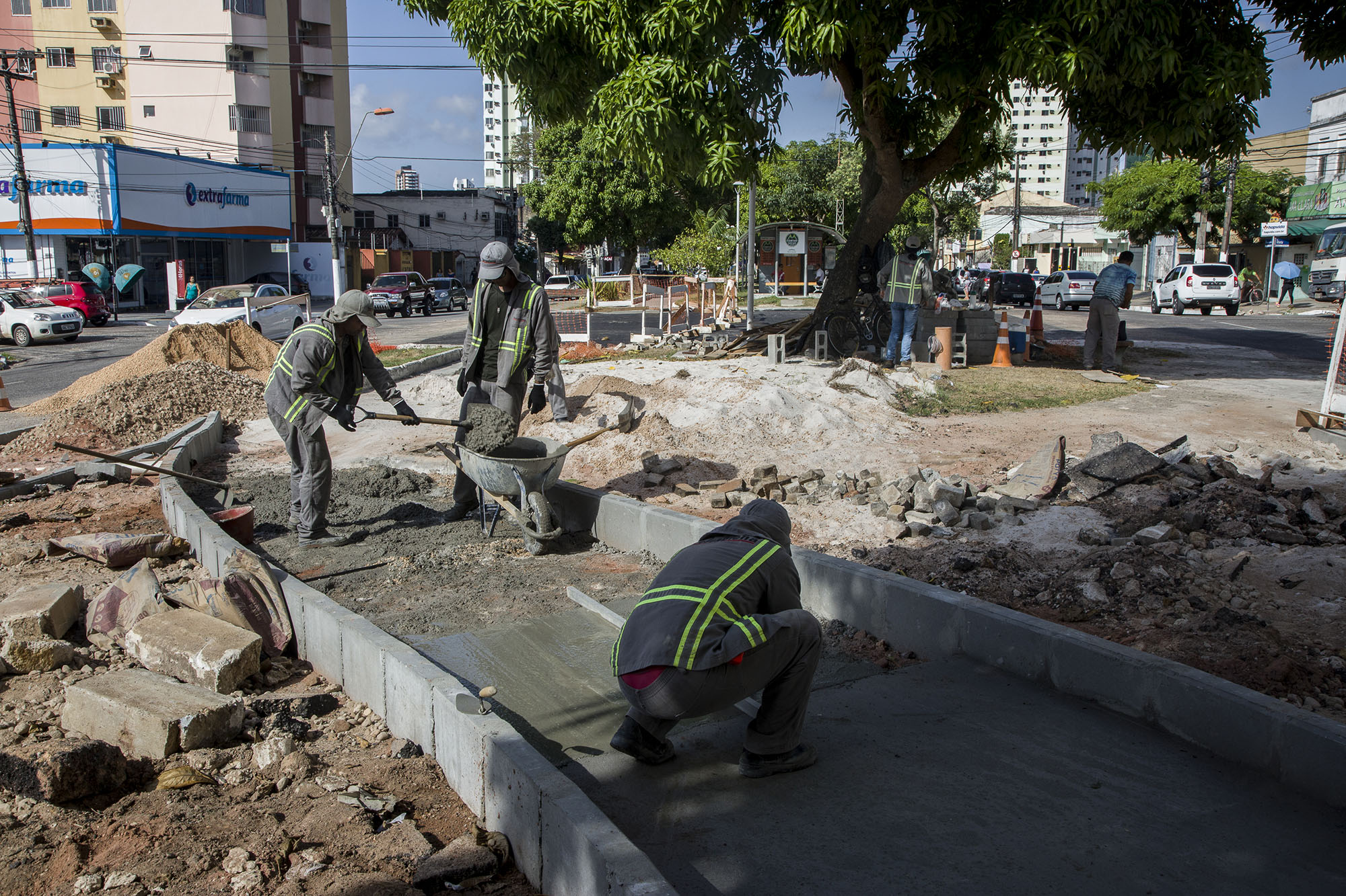 Obras em andamento irão melhorar o trânsito de Belém