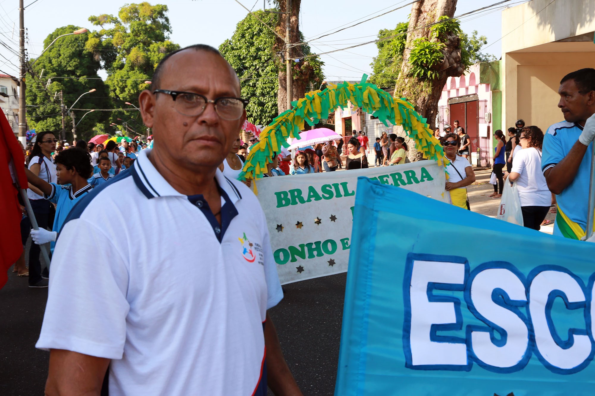 Desfile escolar em Icoaraci antecipa comemorações do dia 7 de setembro