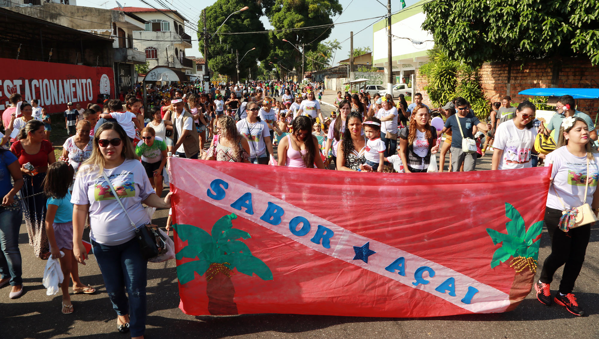 Desfile escolar em Icoaraci antecipa comemorações do dia 7 de setembro