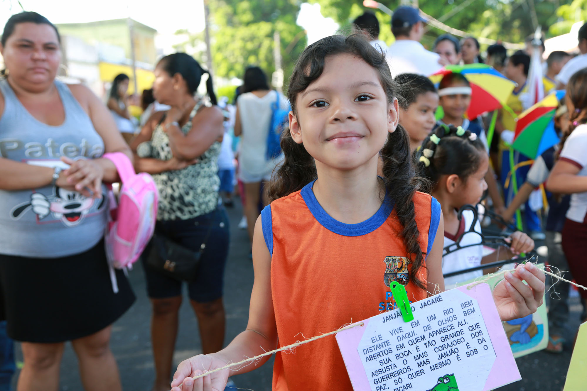 Desfile escolar em Icoaraci antecipa comemorações do dia 7 de setembro