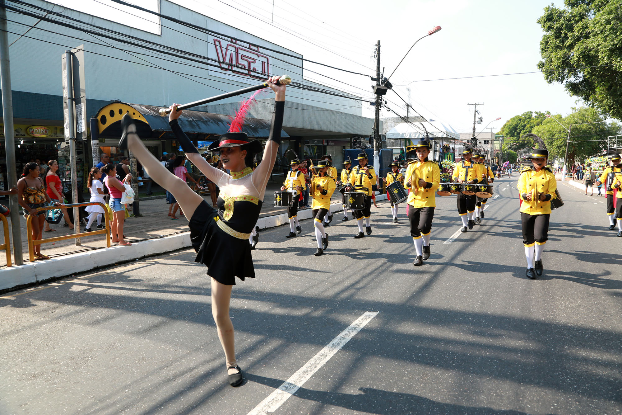 Desfile escolar em Icoaraci antecipa comemorações do dia 7 de setembro