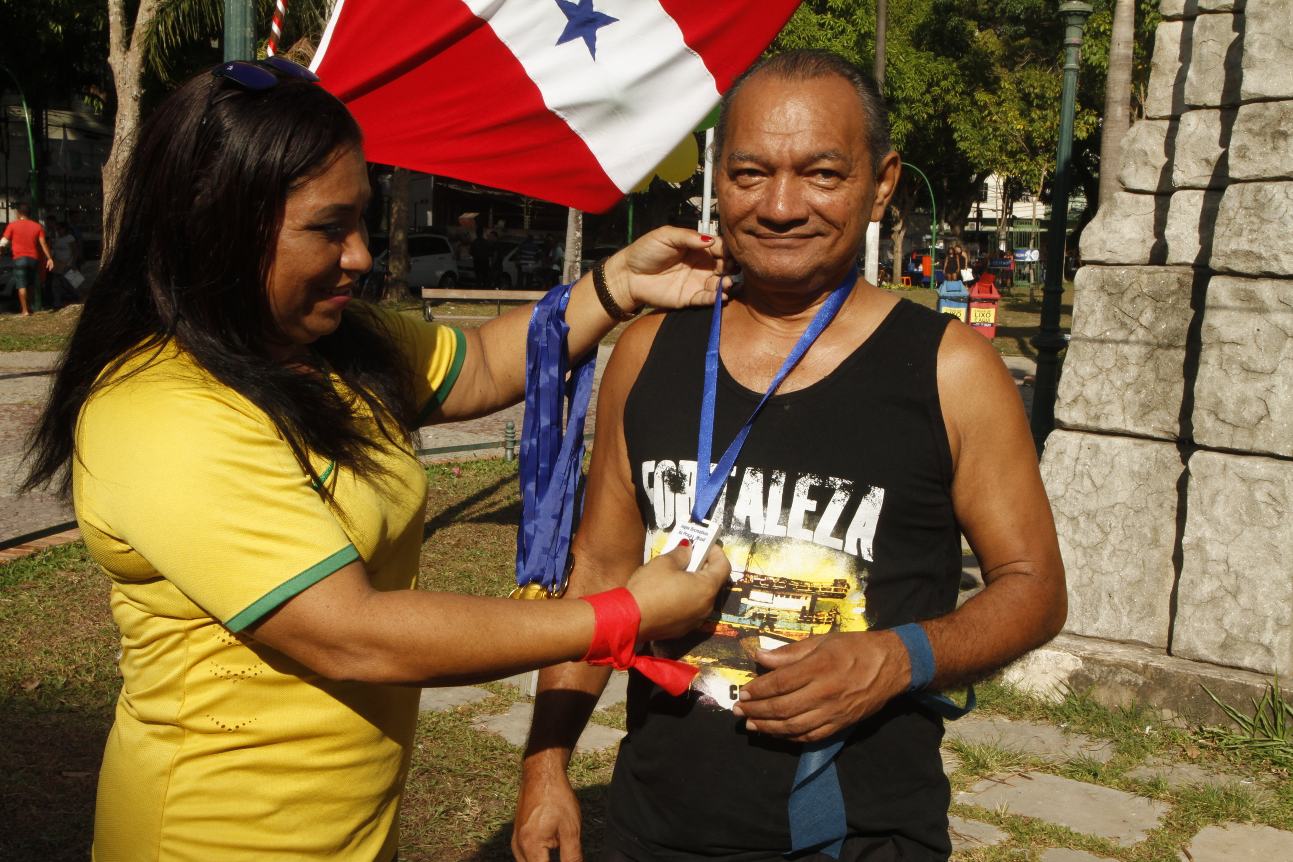 Jogos Recreativos da Praça Brasil divertem participantes nesta quinta-feira, 14