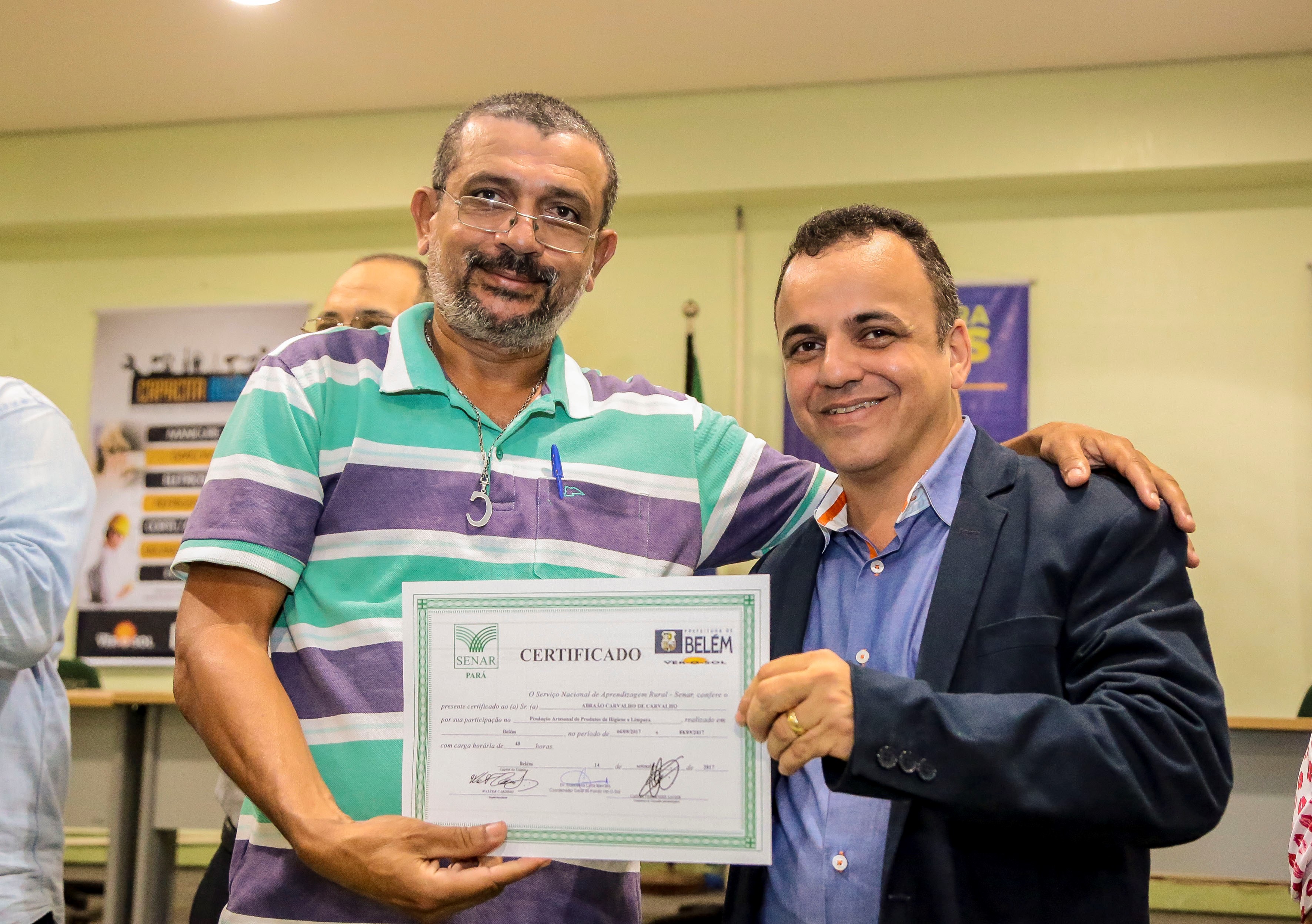 Fundo Ver-o-Sol certifica 231 pessoas em cursos profissionalizantes