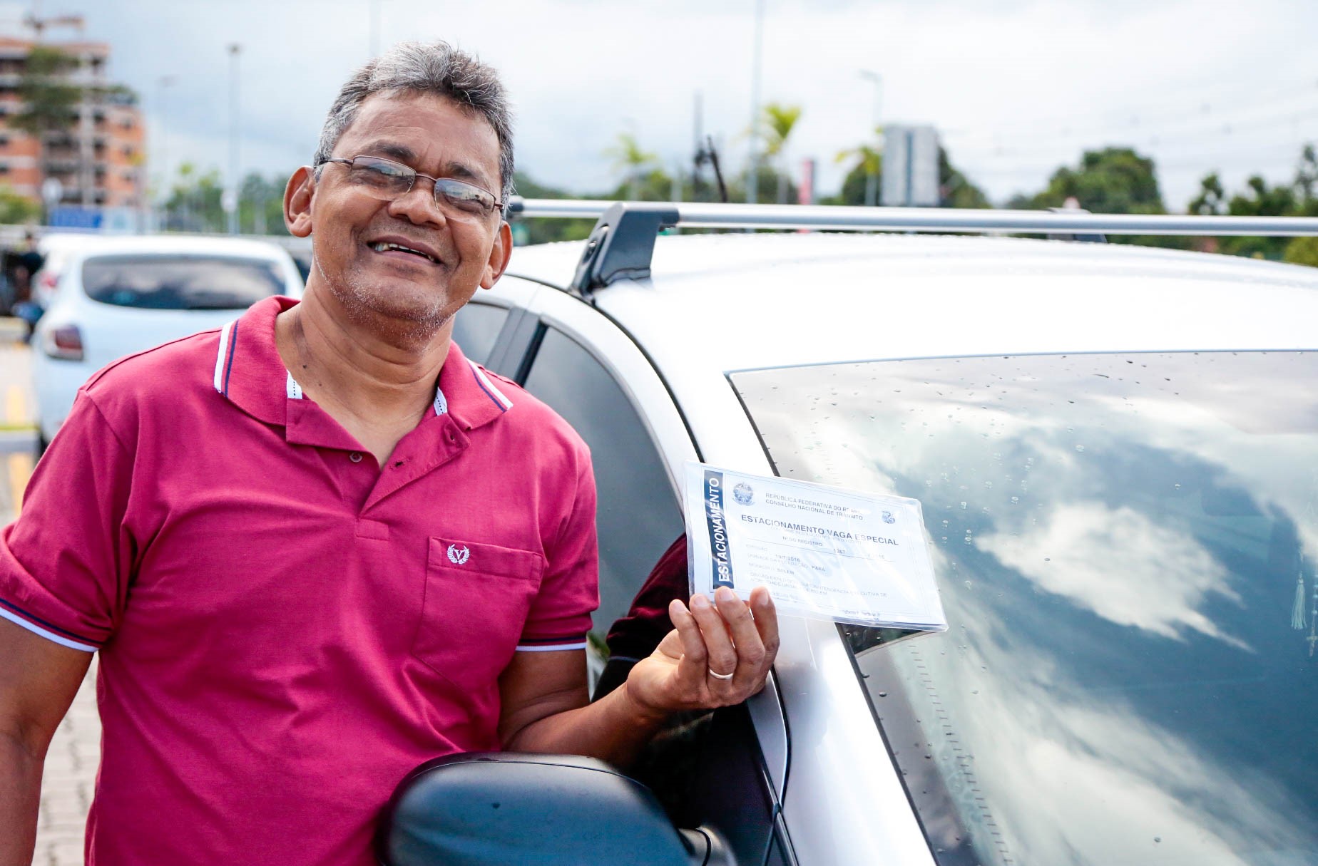 Bom humor e informação com foco no uso correto das vagas preferenciais de estacionamento