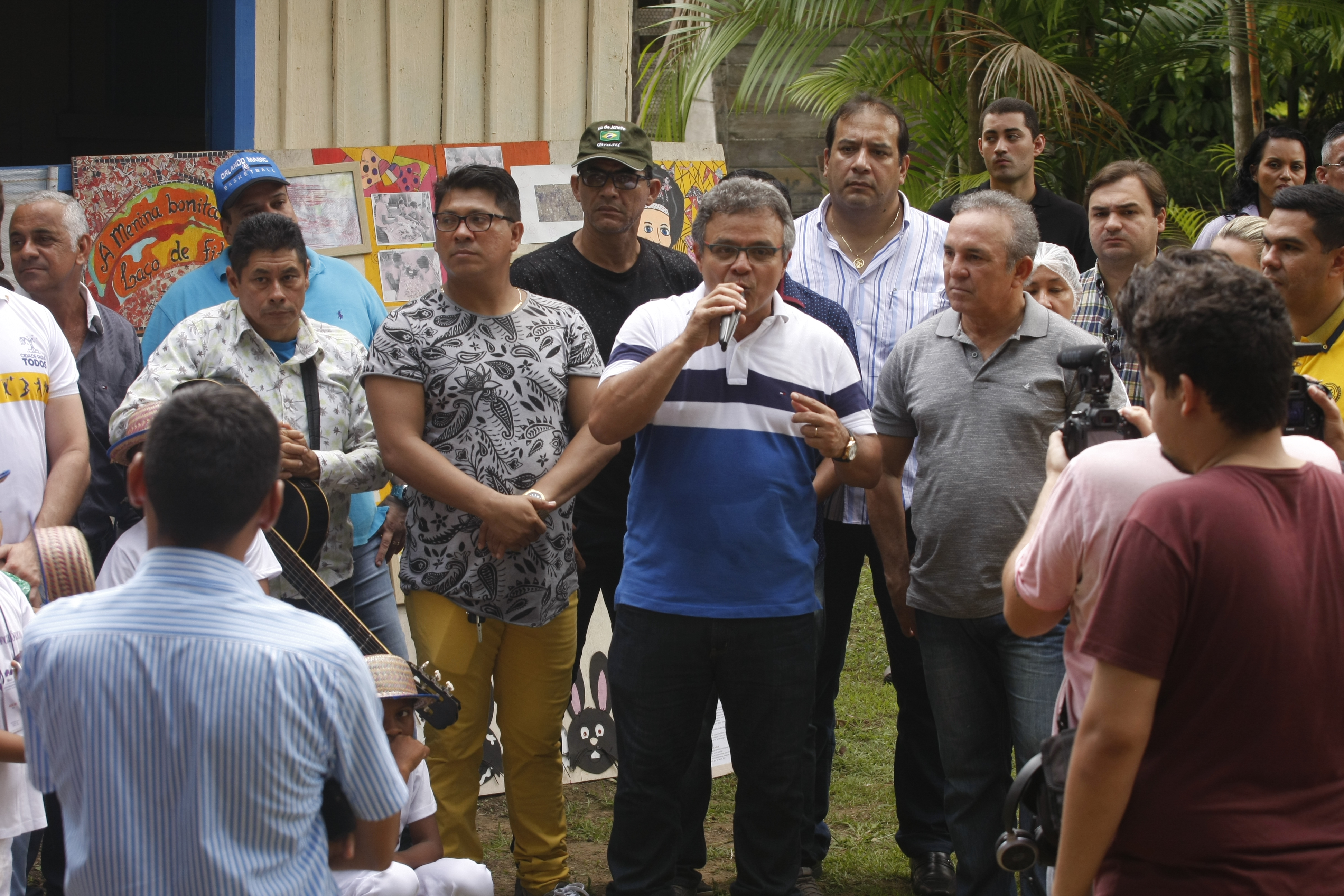 Prefeitura de Belém inaugura obras de educação e saúde na ilha do Combu