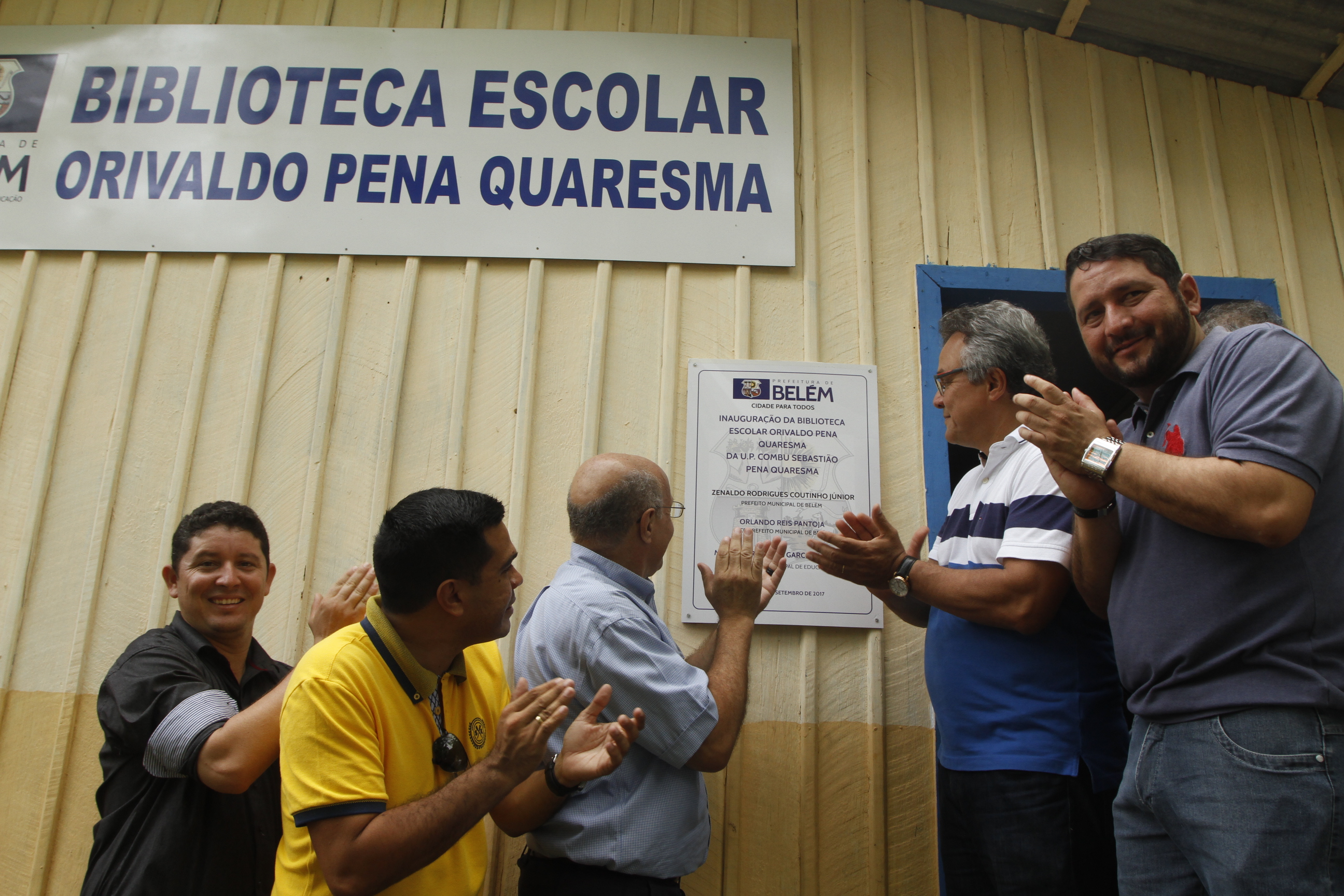 Prefeitura de Belém inaugura obras de educação e saúde na ilha do Combu