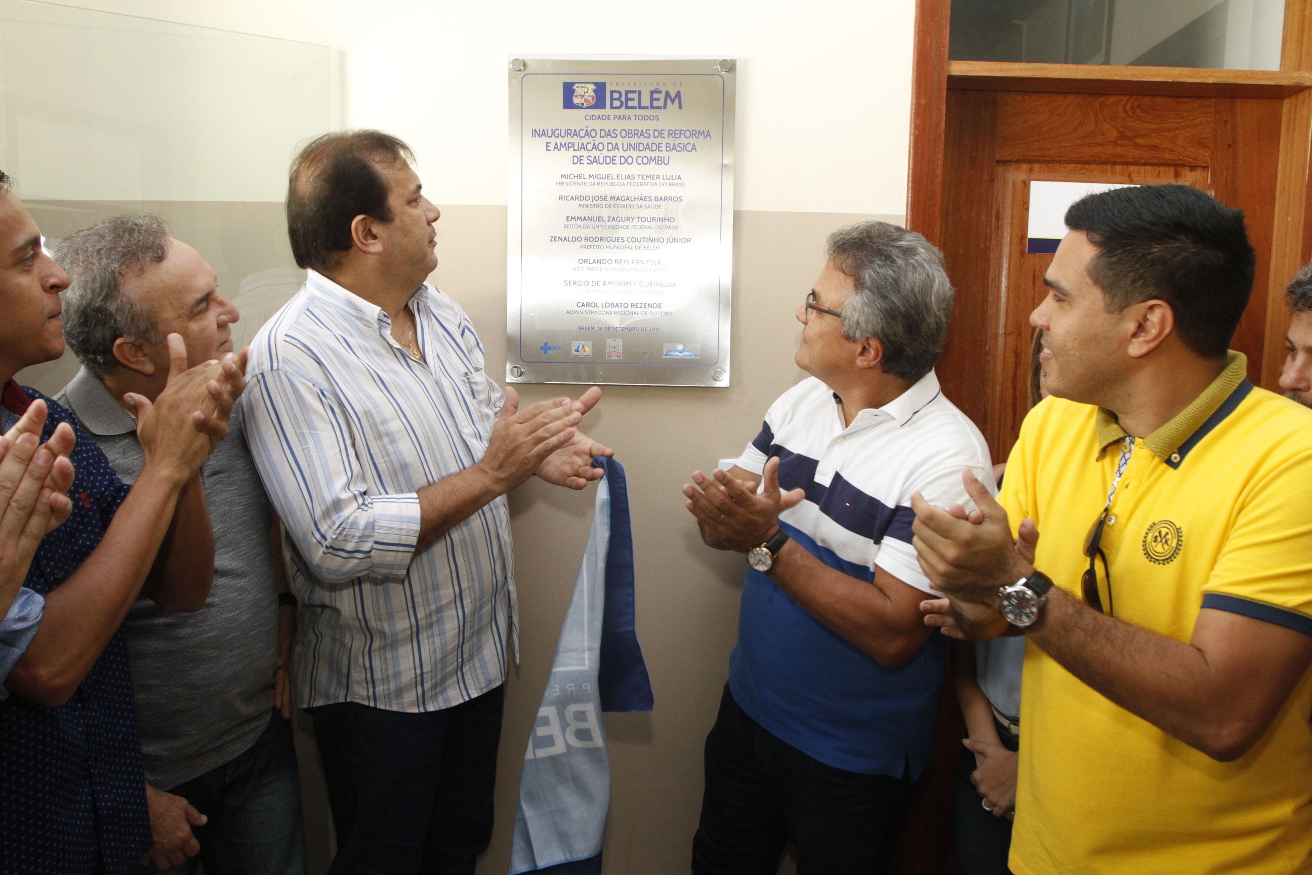 Prefeitura de Belém inaugura obras de educação e saúde na ilha do Combu