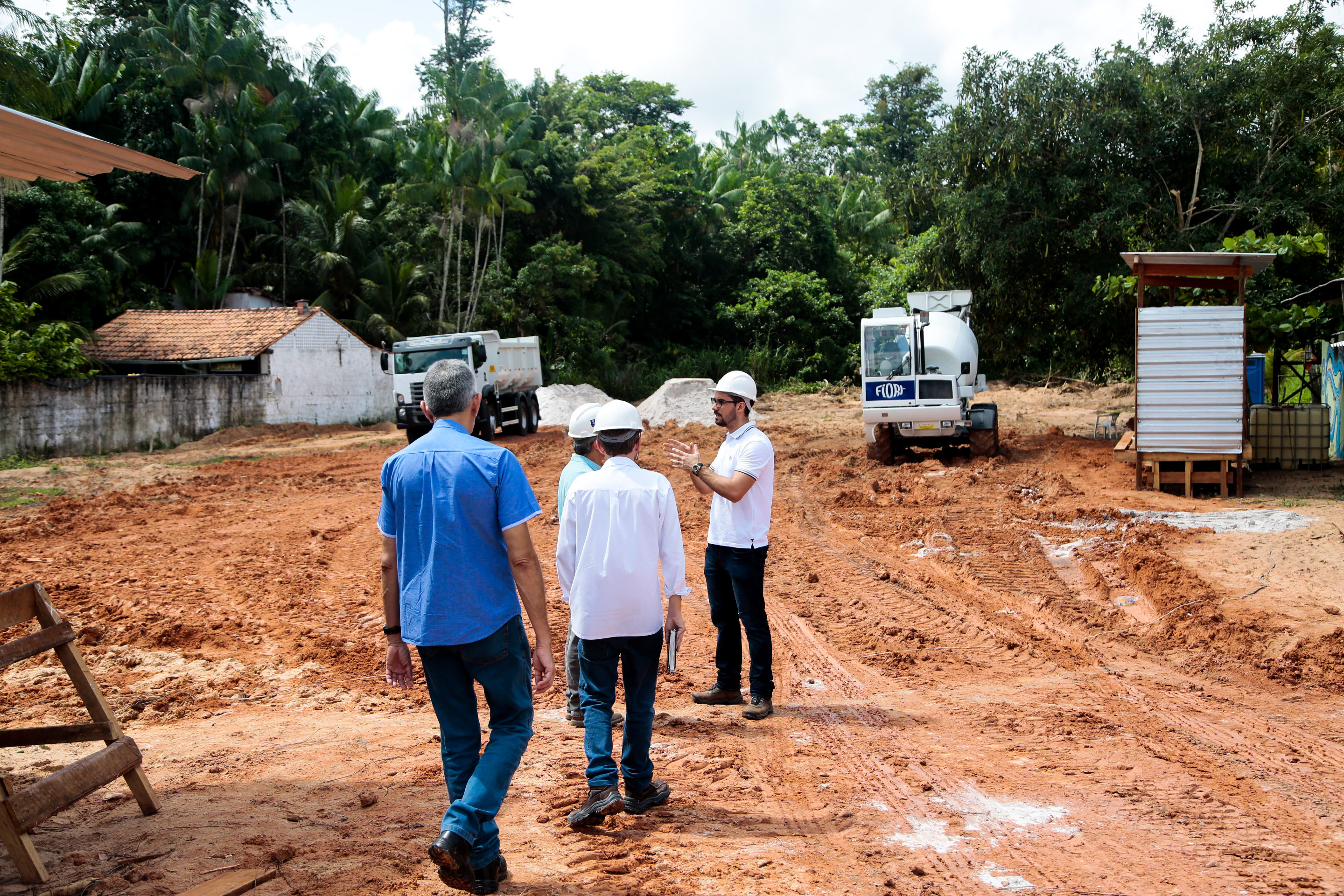 Obras de construção do muro de arrimo de Mosqueiro começam pelo Marahu