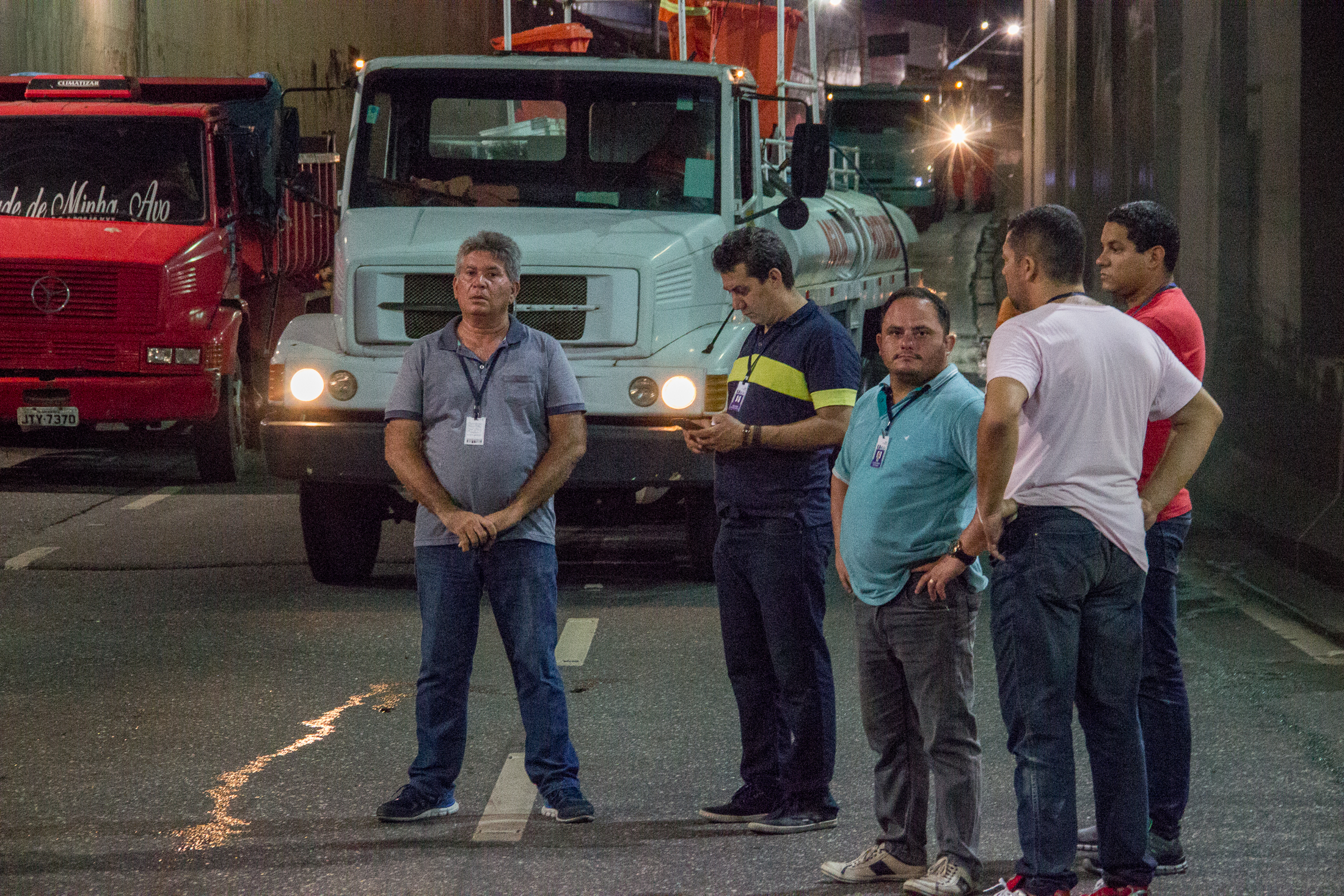 Prefeitura faz limpeza e manutenção no Complexo do Entroncamento
