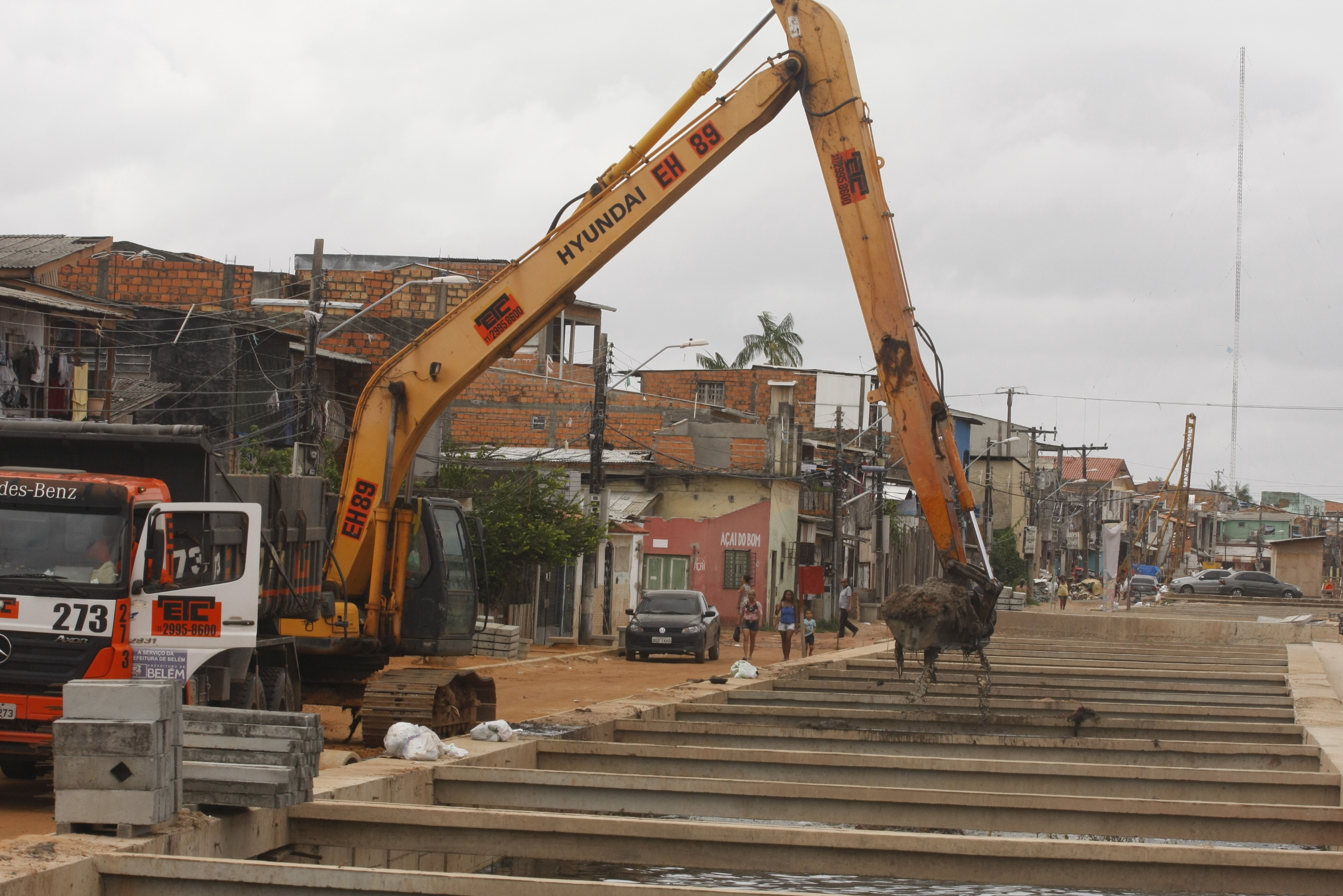 Prefeitura de Belém garante obras de saneamento na Passagem Valente