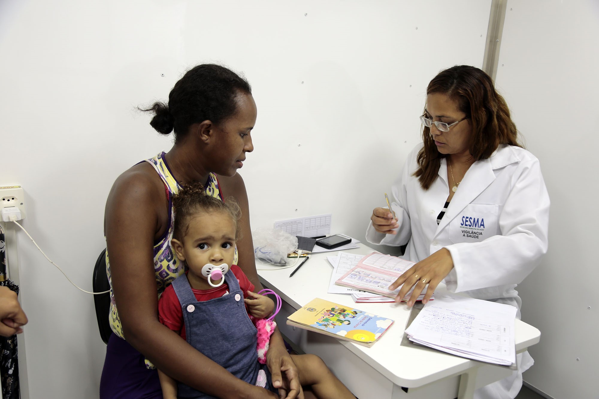 Jurunas recebe unidade móvel de vacinação
