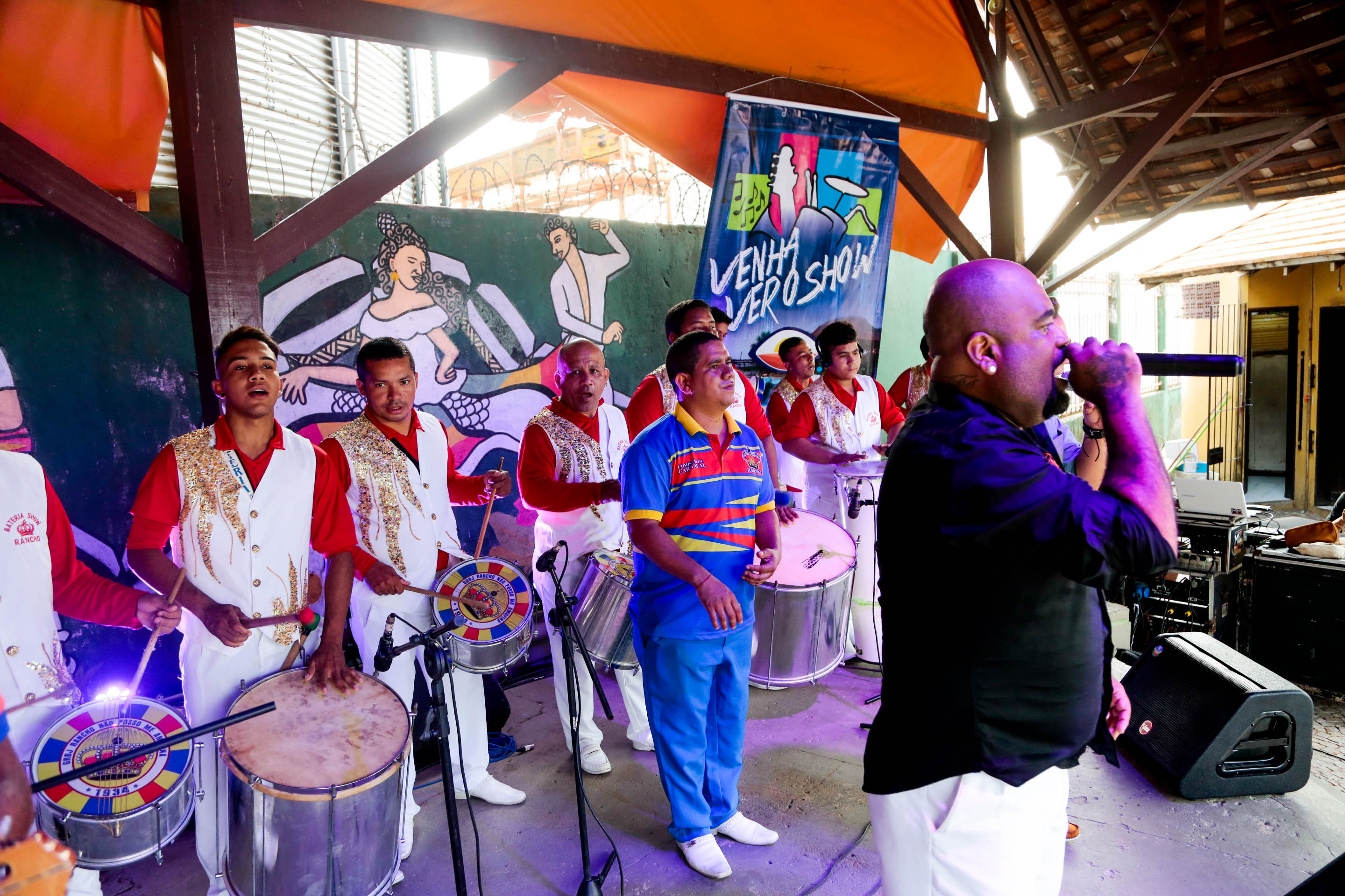 Comitiva da Unesco e das Cidades Criativas é recebida com festa no Ver-o-Rio
