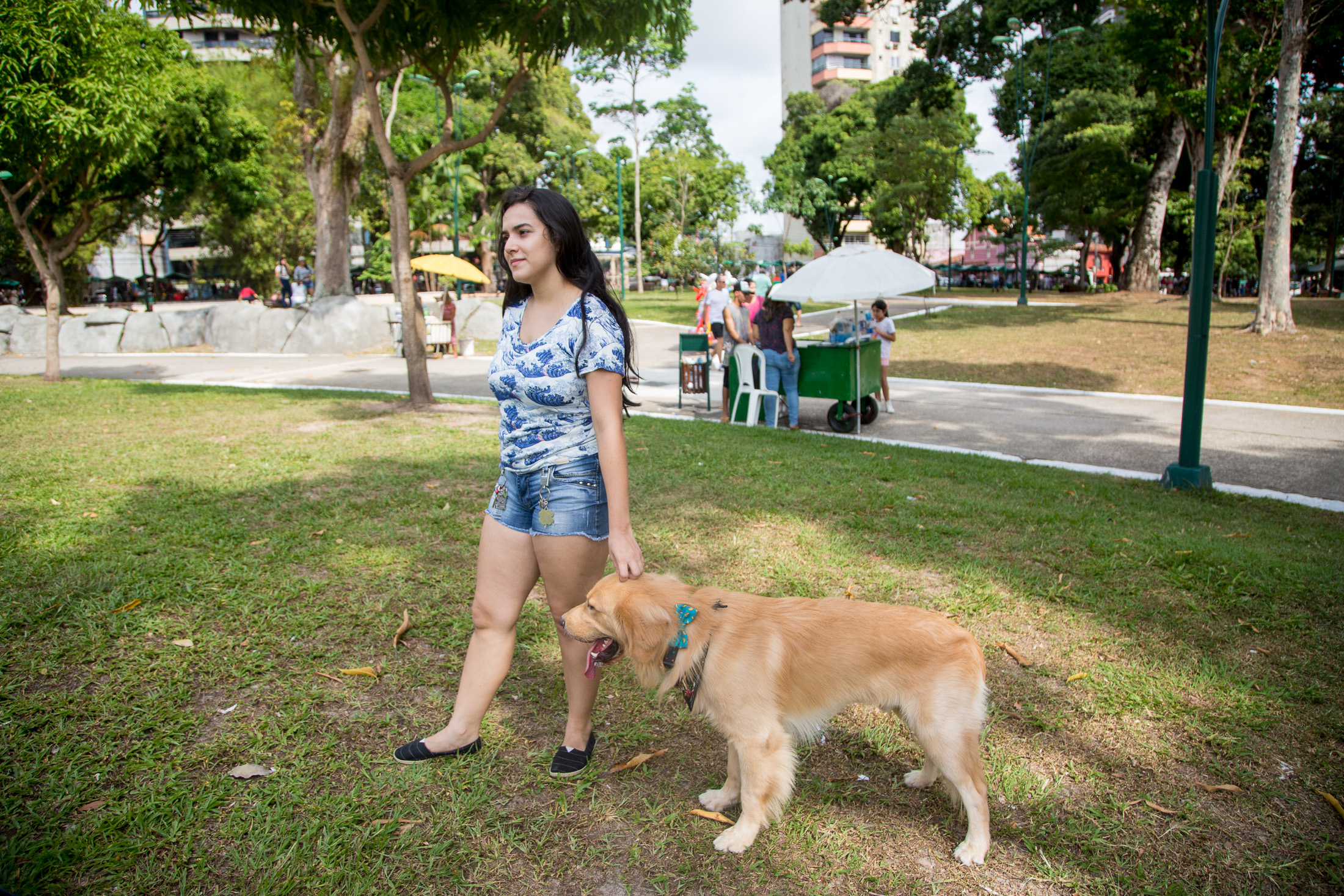 No primeiro domingo após inauguração, Praça da República lota