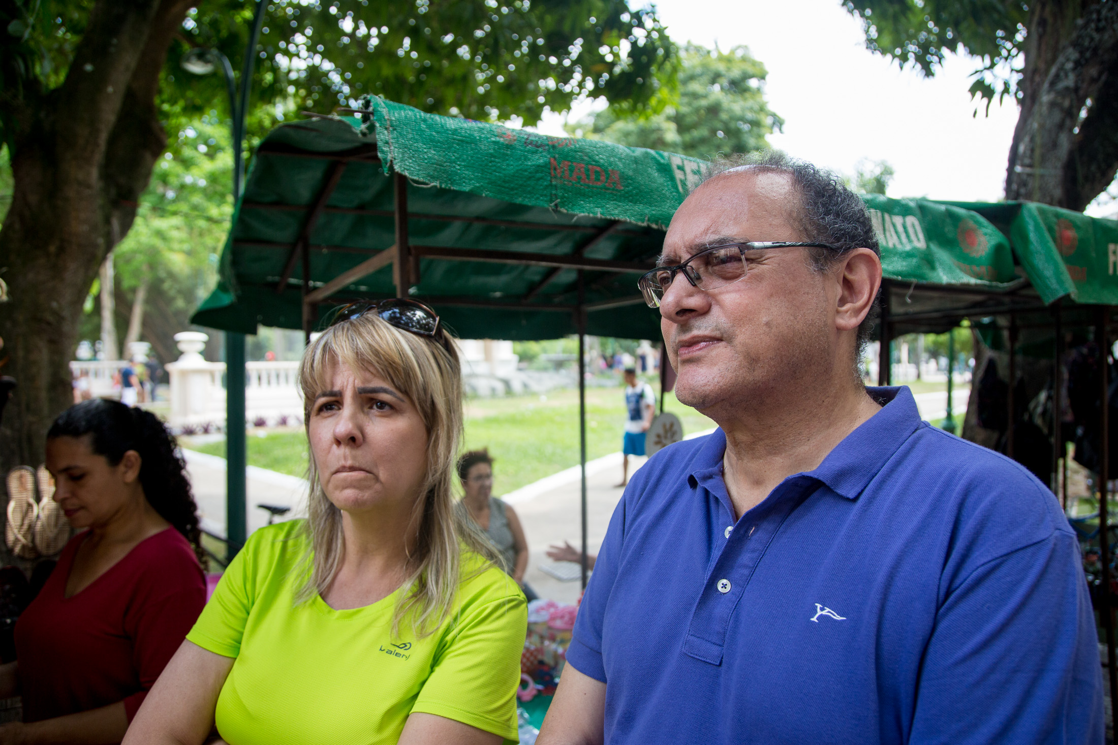 No primeiro domingo após inauguração, Praça da República lota