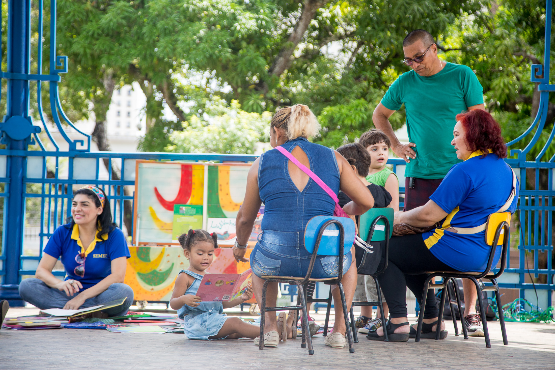No primeiro domingo após inauguração, Praça da República lota
