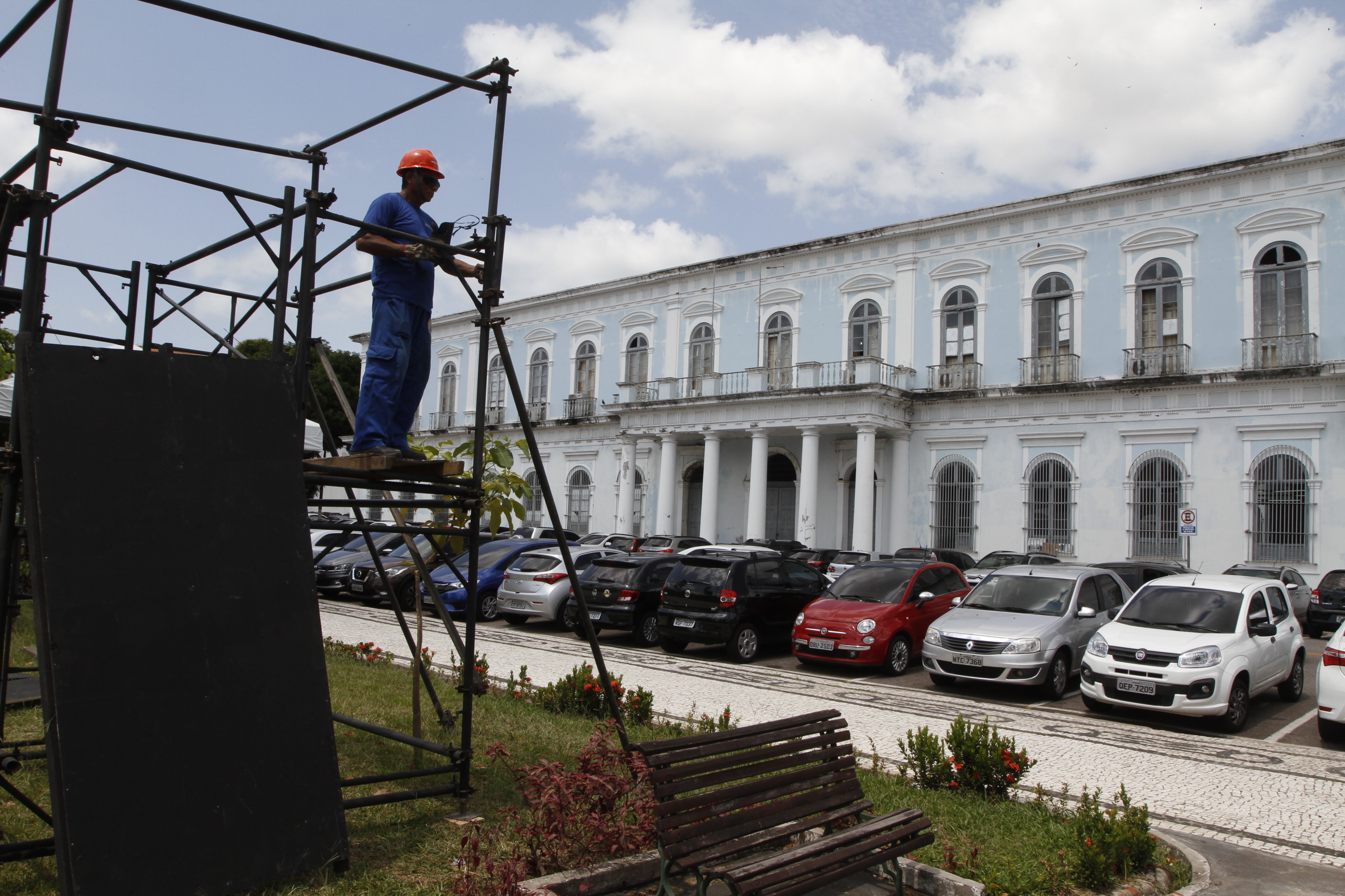 Palácio Antônio Lemos recebe projeções audiovisuais no Festival Amazônia Mapping 