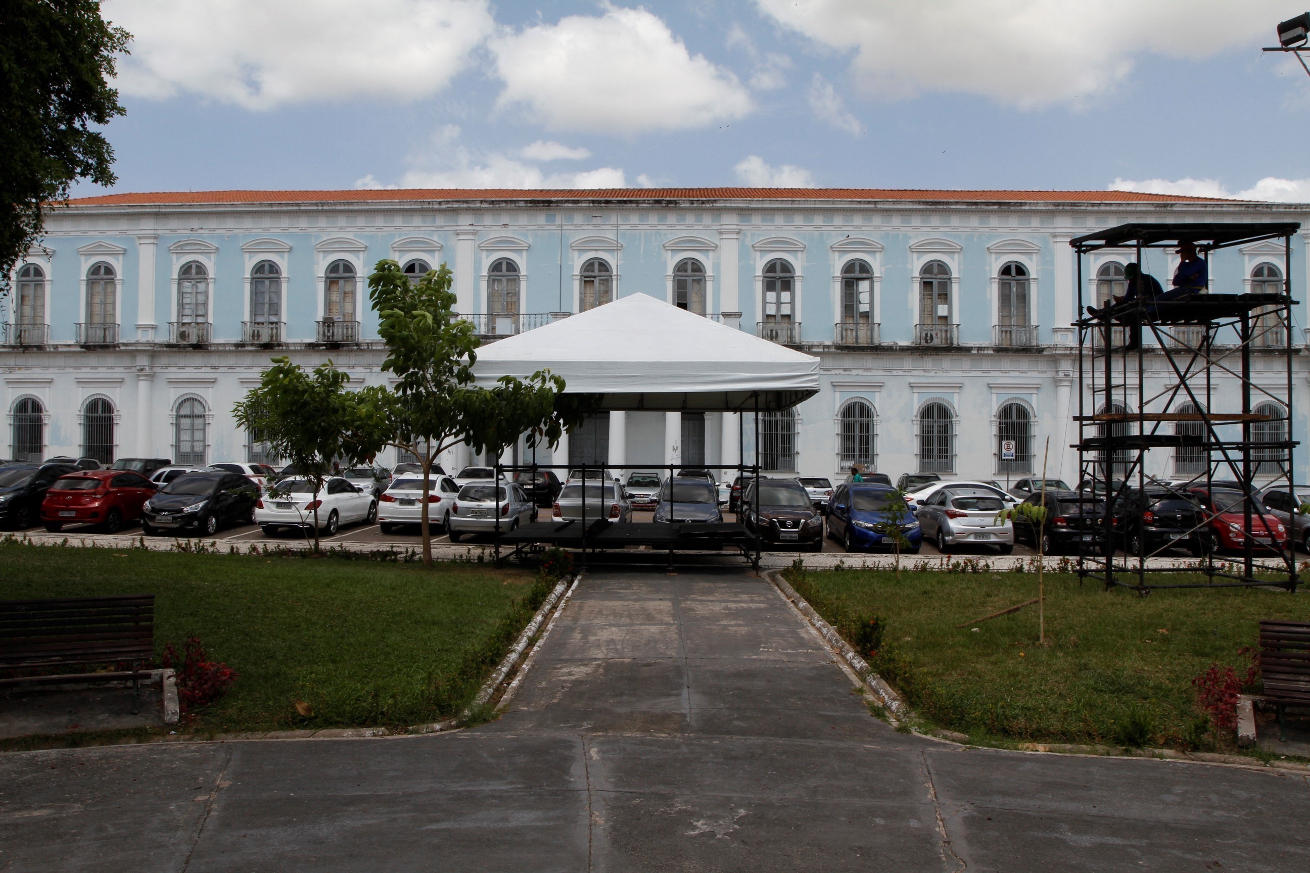 Palácio Antônio Lemos recebe projeções audiovisuais no Festival Amazônia Mapping 